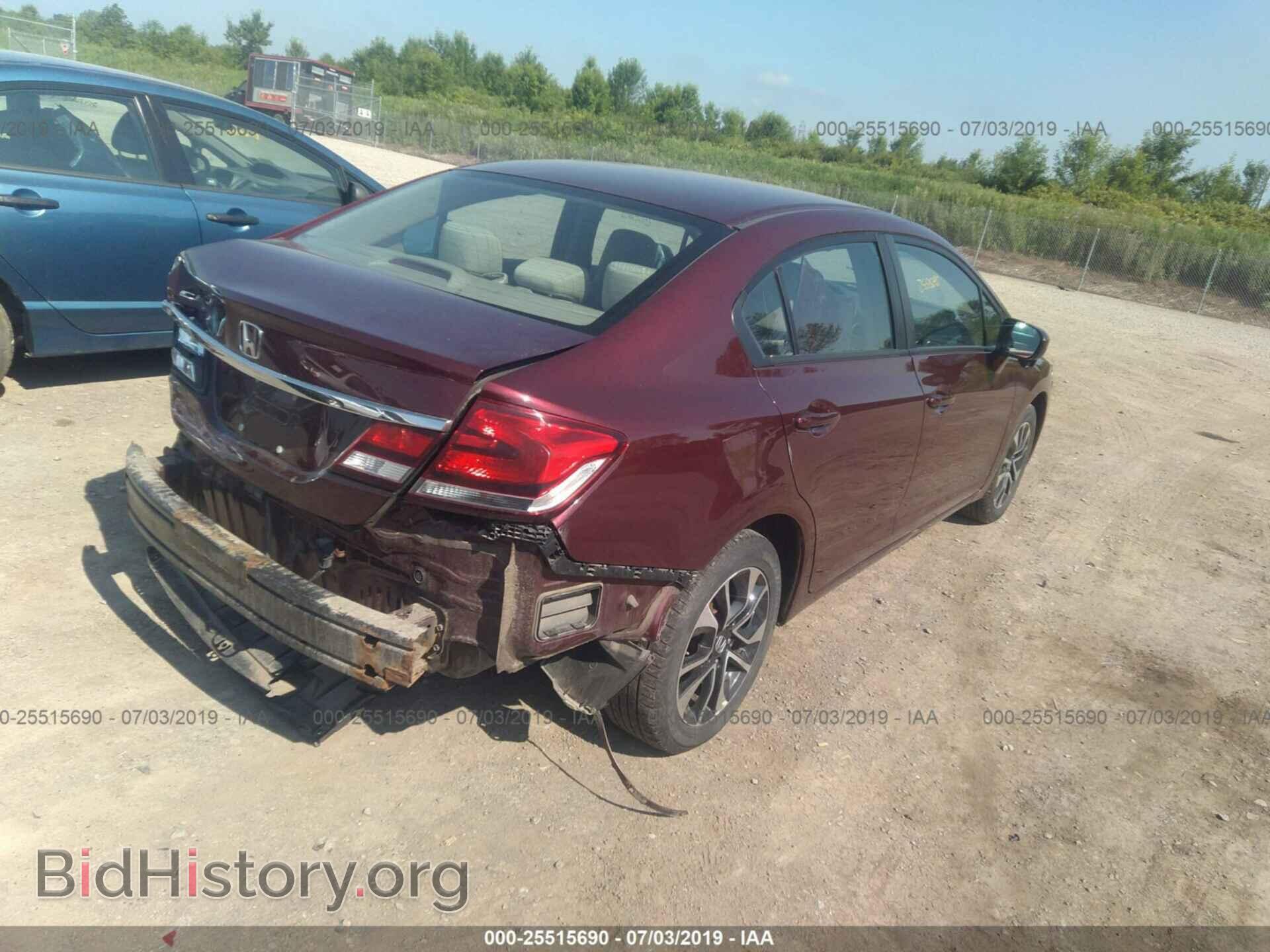 2014 HONDA CIVIC - VIN: 19XFB2F85EE215935 - Фото 4