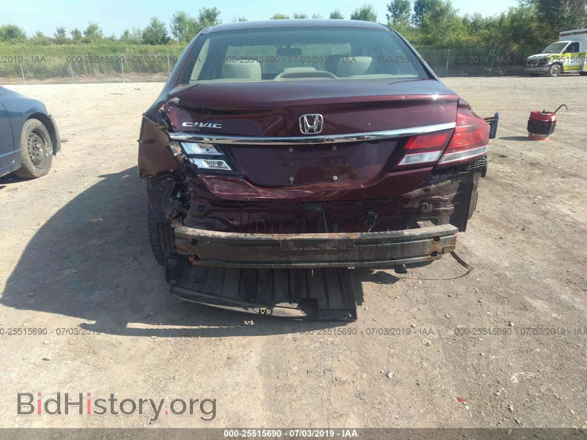 2014 HONDA CIVIC - VIN: 19XFB2F85EE215935 - Фото 6