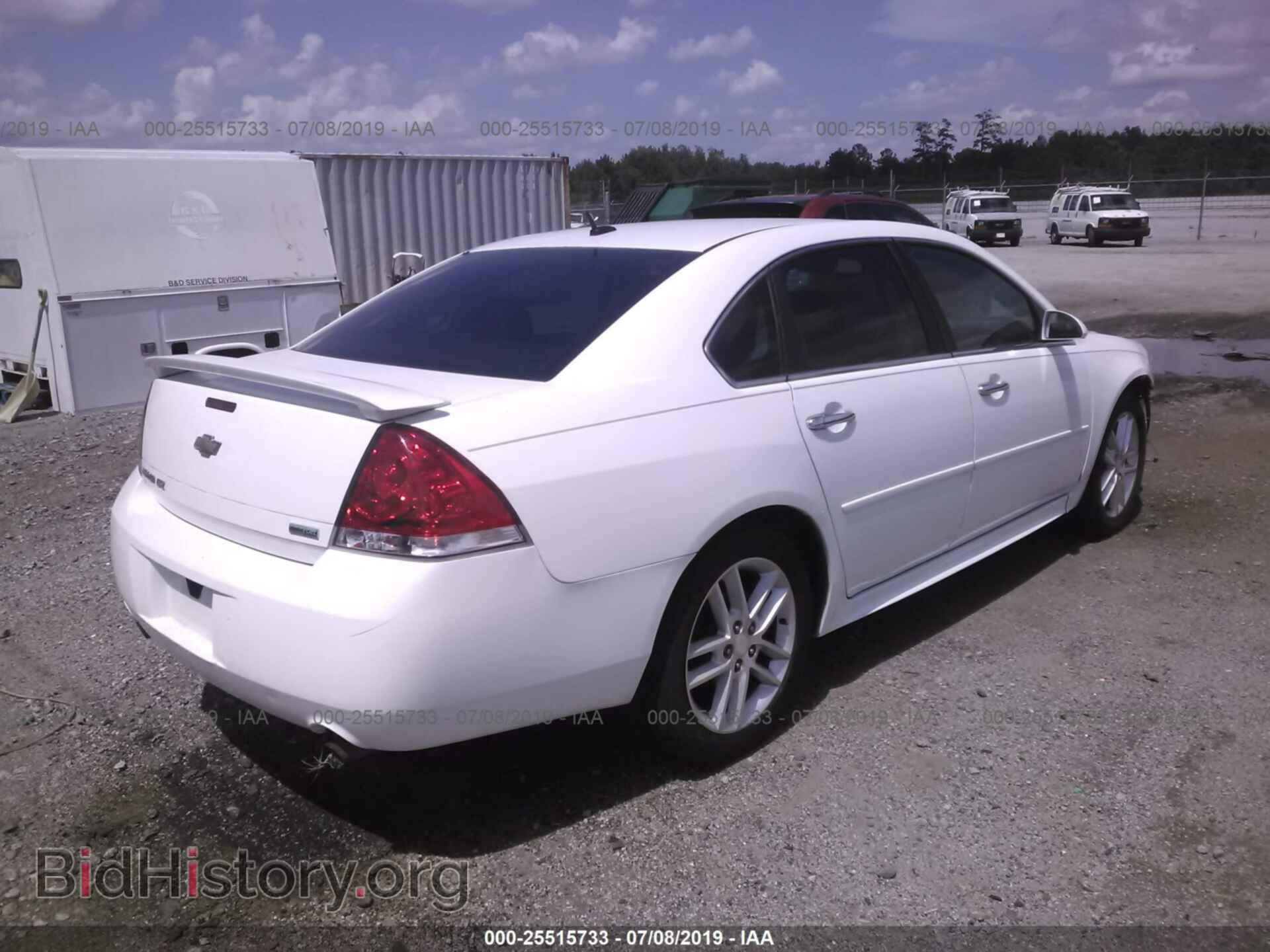 2013 CHEVROLET IMPALA - VIN: 2G1WC5E34D1200688 - Фото 4