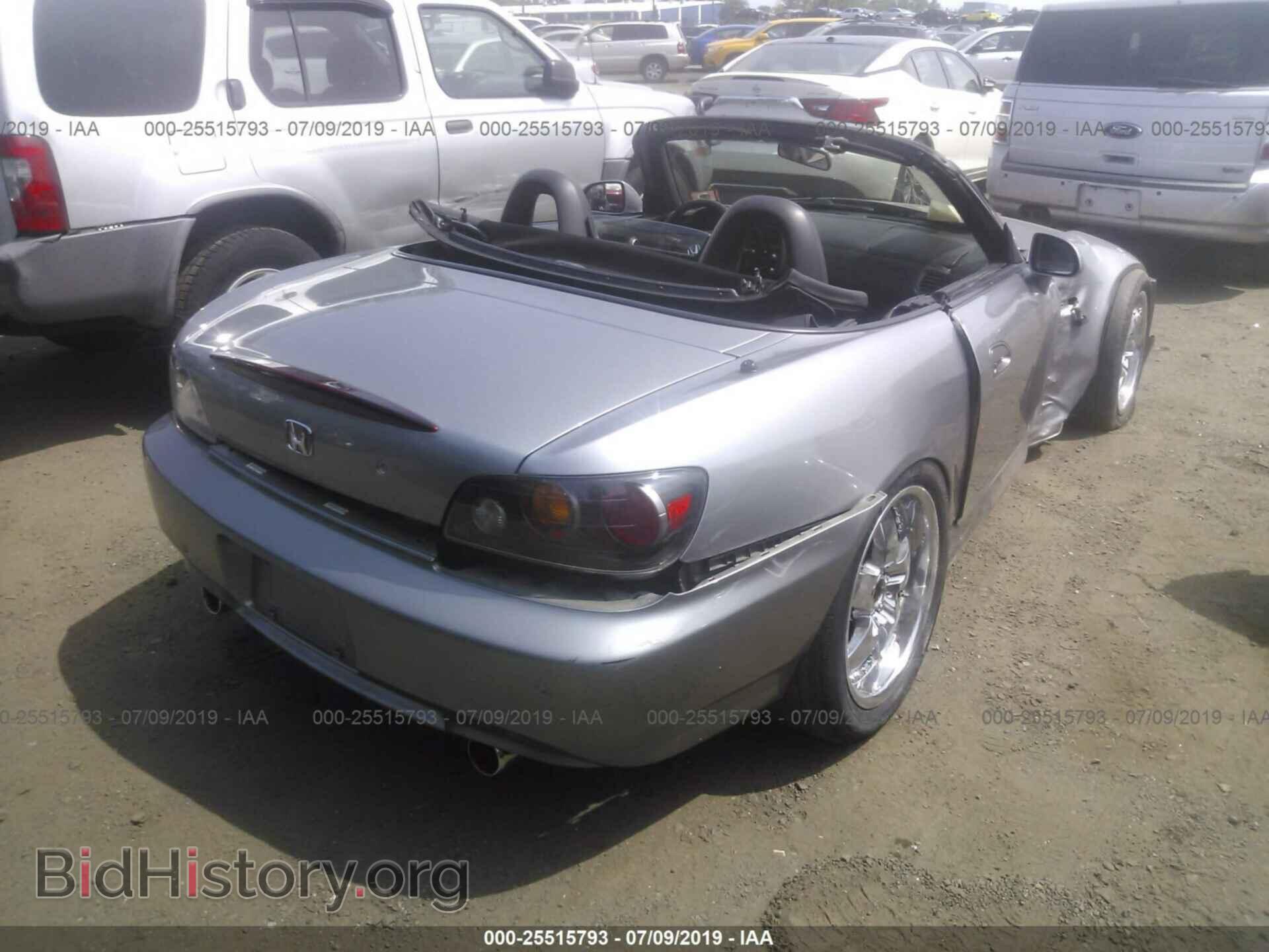 2007 HONDA S2000 - VIN: JHMAP21427S003525 - Фото 4
