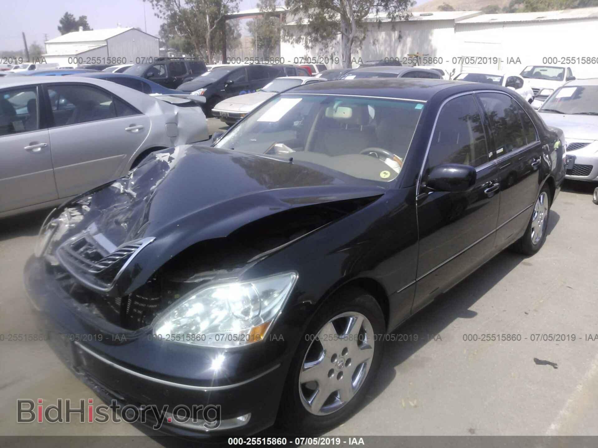 2005 LEXUS LS - VIN: JTHBN36F550180749 - Photo 2