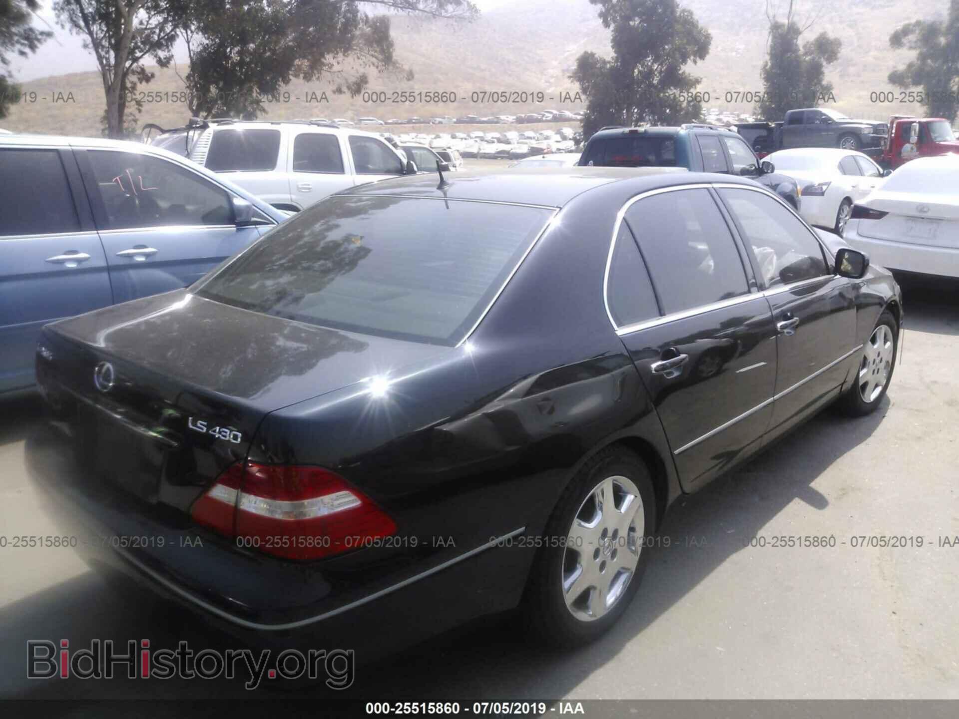 2005 LEXUS LS - VIN: JTHBN36F550180749 - Photo 4