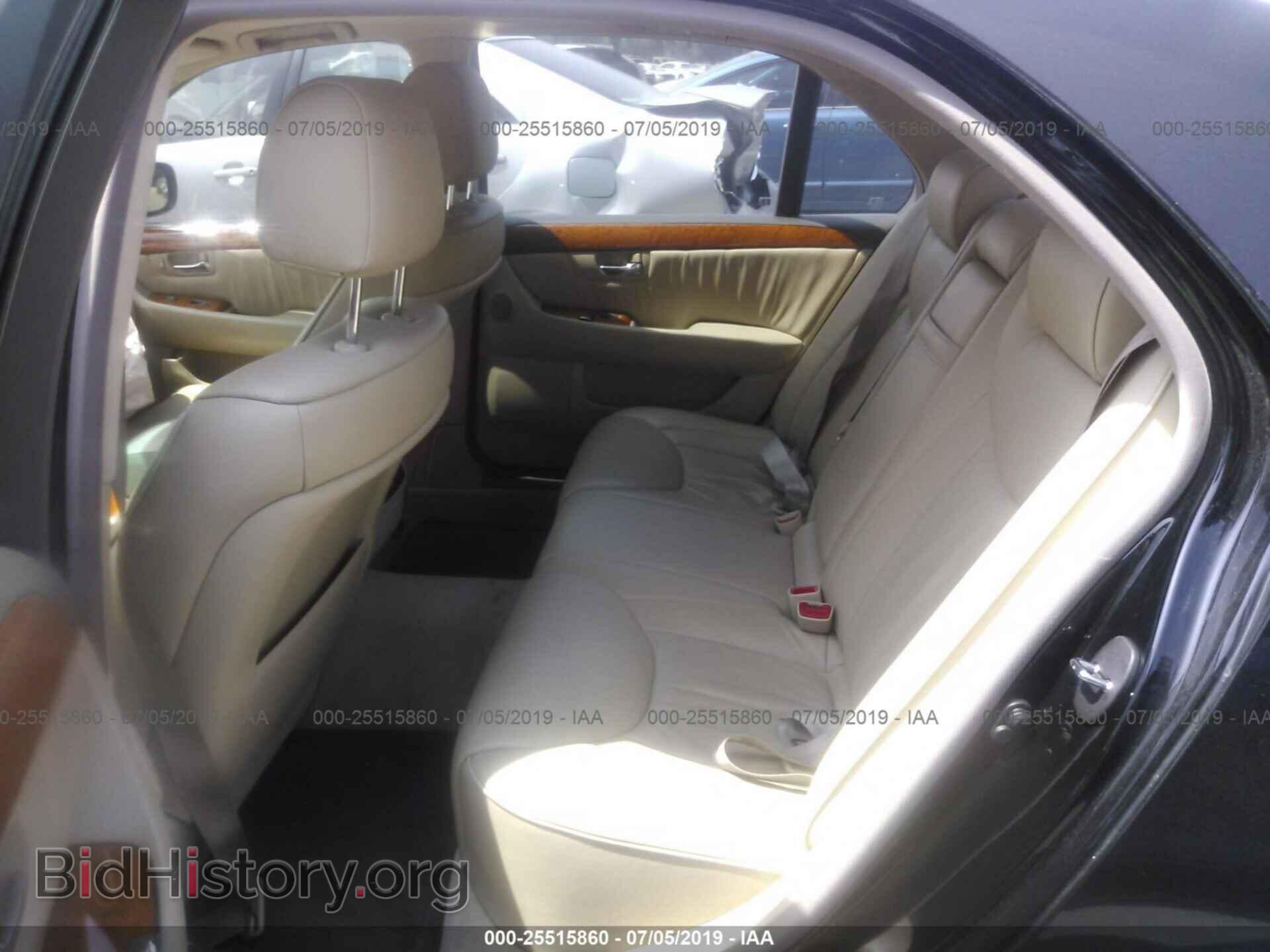 2005 LEXUS LS - VIN: JTHBN36F550180749 - Photo 8