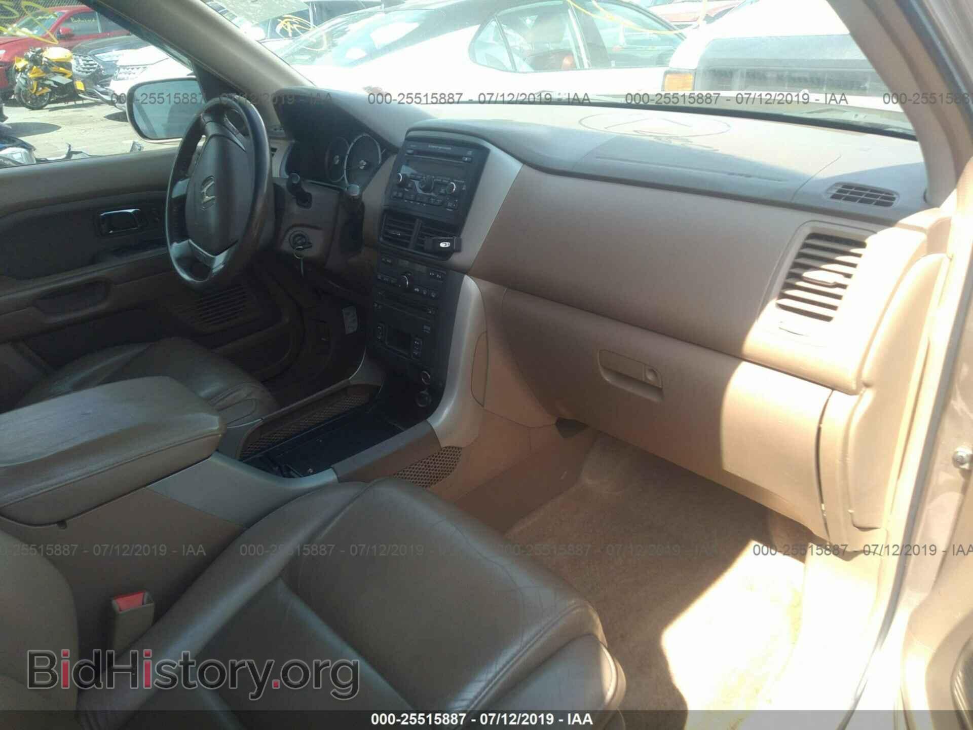 2006 HONDA PILOT - VIN: 5FNYF28616B017499 - Фото 5