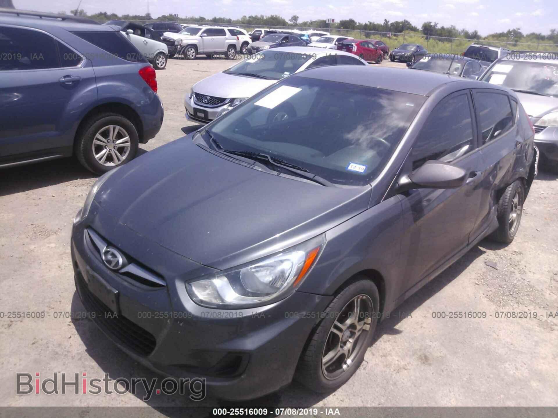 2012 HYUNDAI ACCENT - VIN: KMHCT5AE8CU010408 - Фото 2