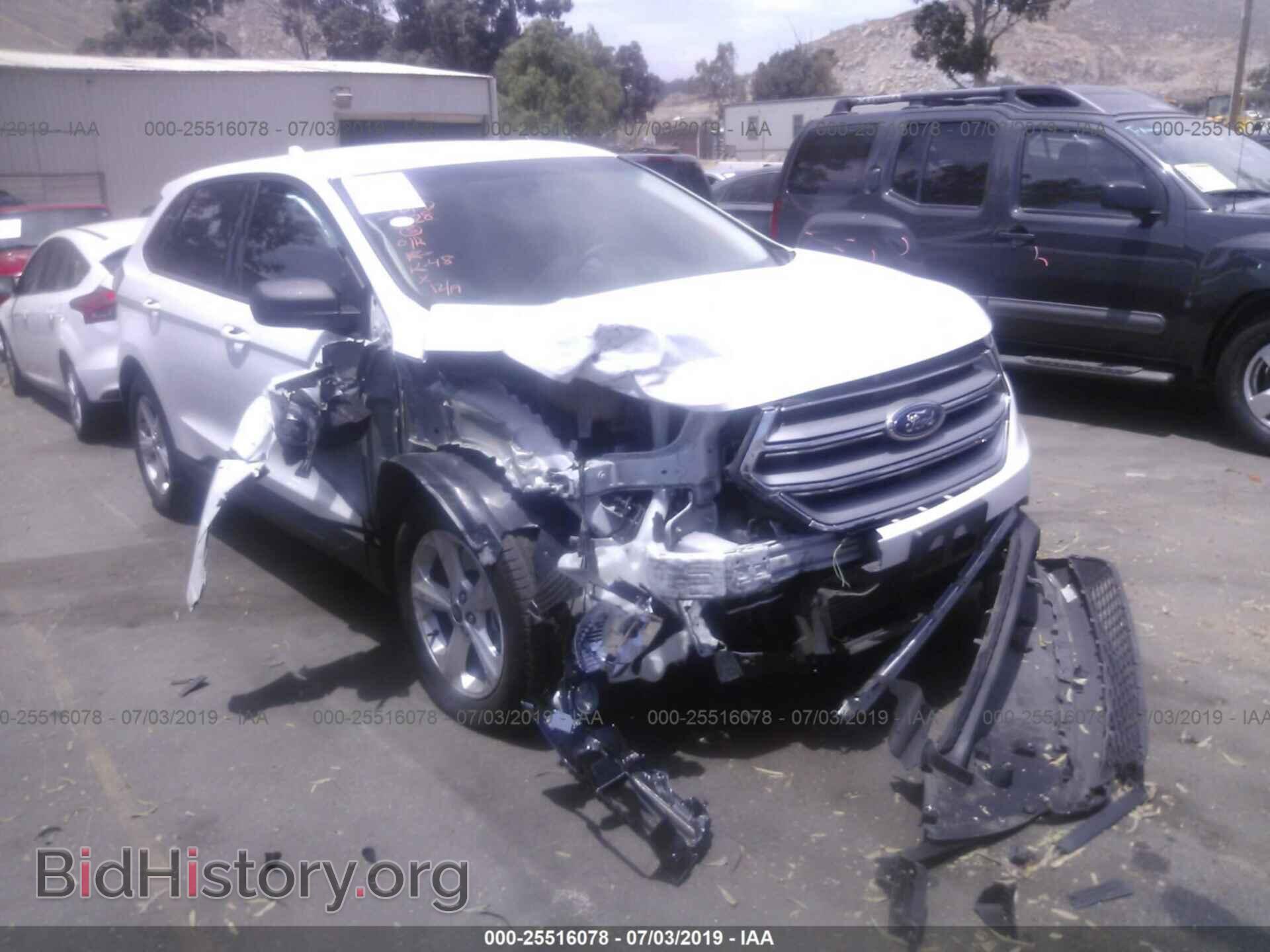 Фотография 2FMPK4G97HBB21487 - FORD EDGE 2017
