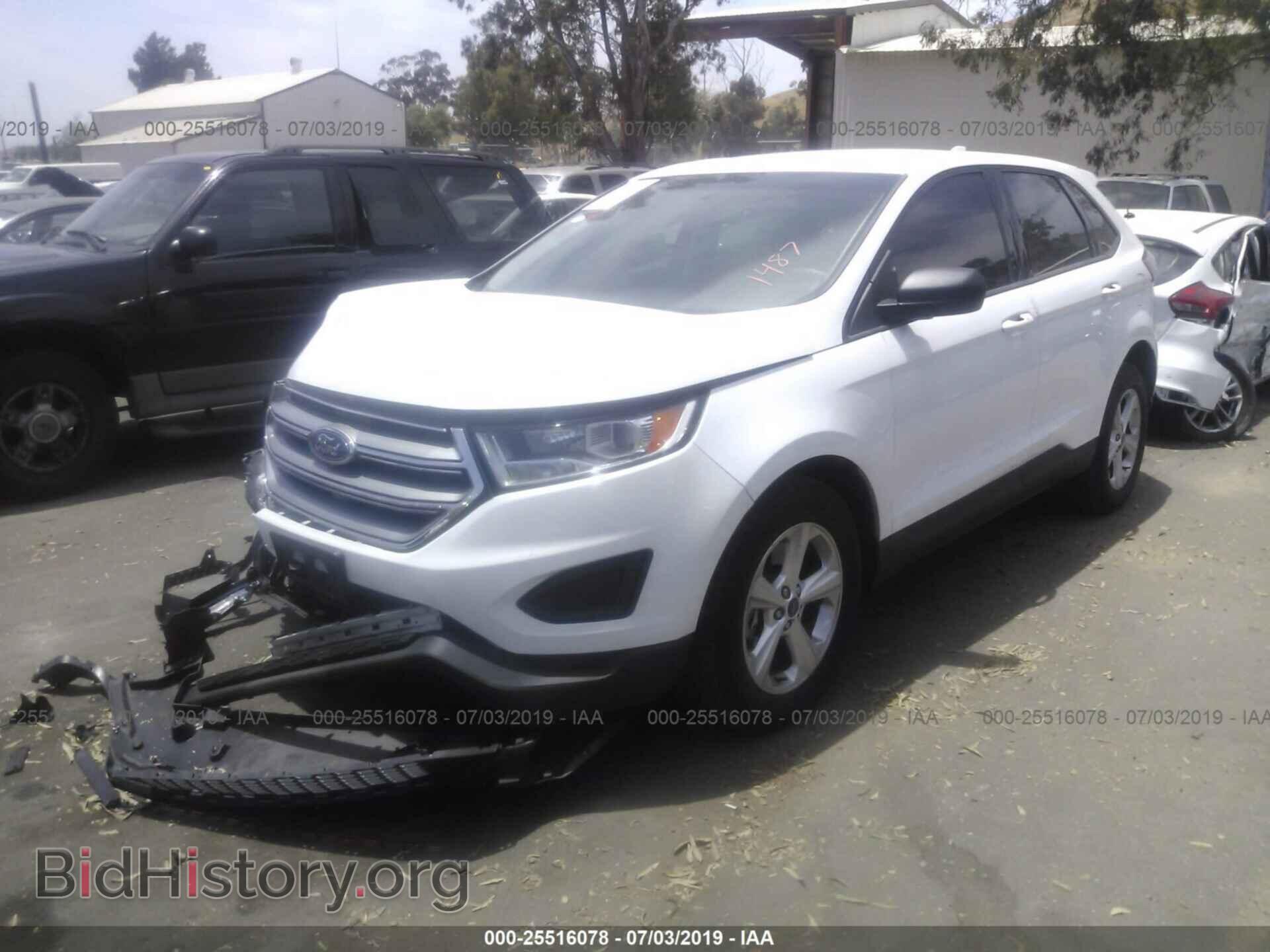 2017 FORD EDGE - VIN: 2FMPK4G97HBB21487 - Photo 2