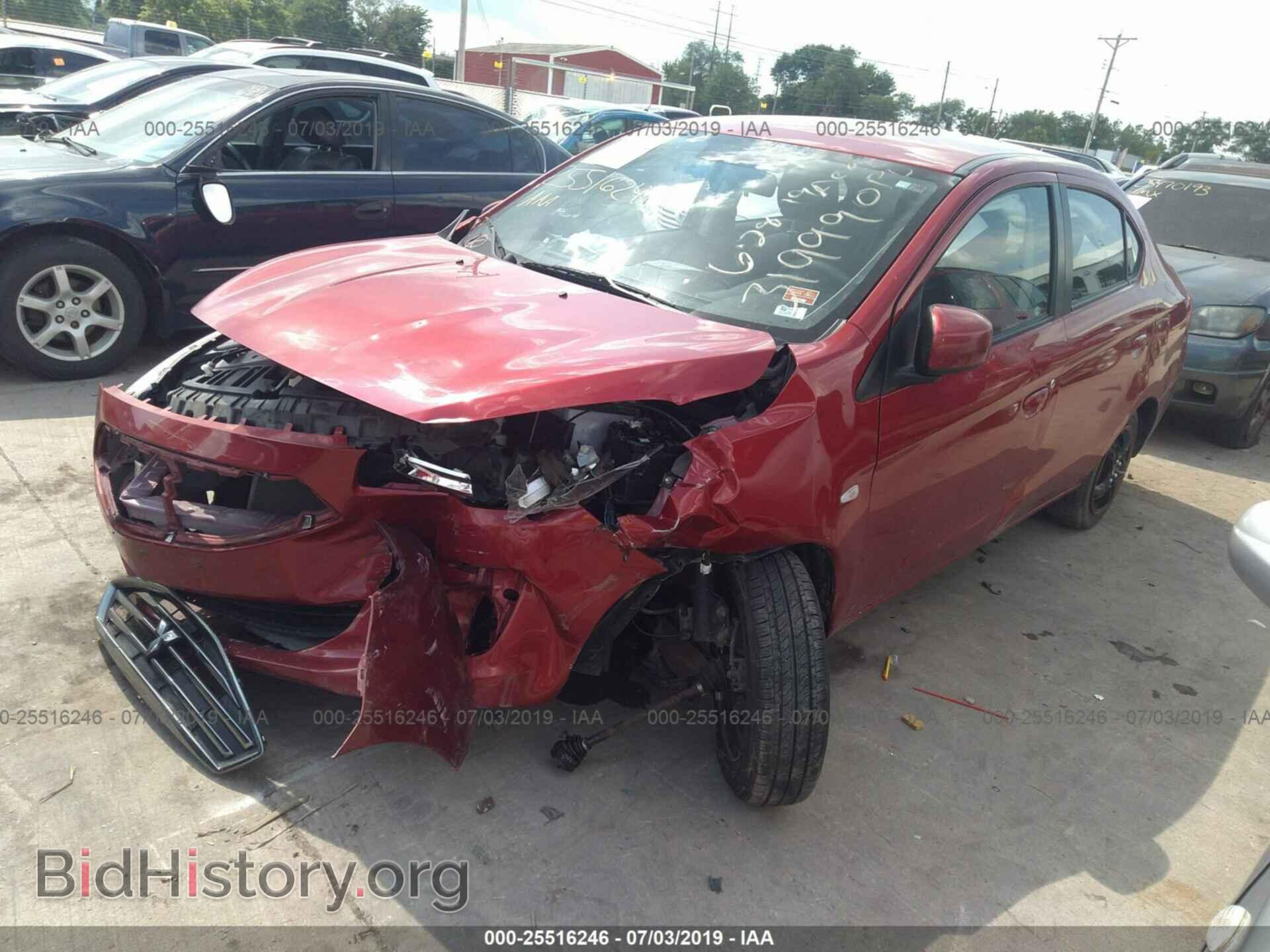 2017 MITSUBISHI MIRAGE - VIN: ML32F3FJ5HH000570 - Фото 2