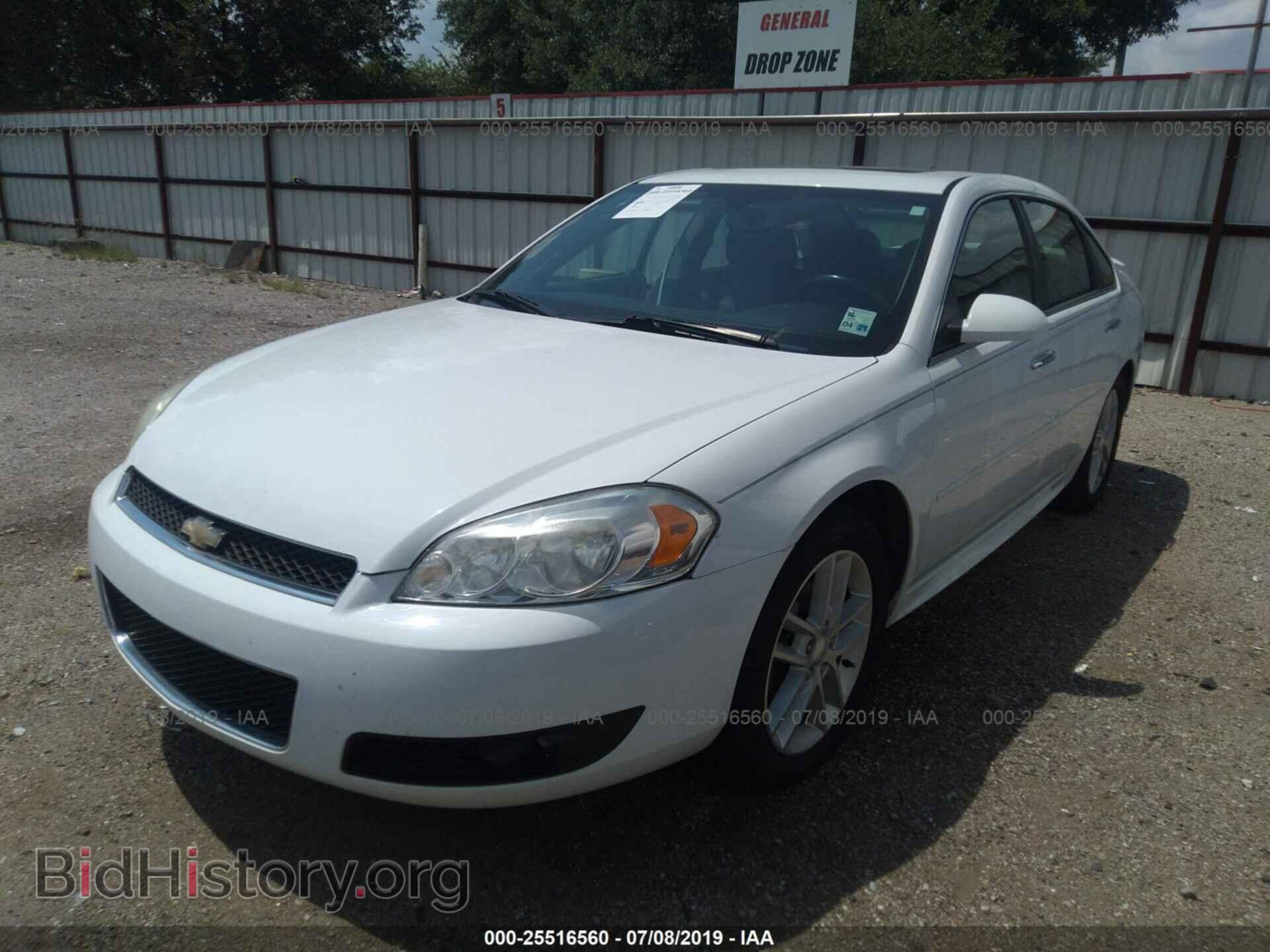 2013 CHEVROLET IMPALA - VIN: 2G1WC5E33D1225856 - Фото 2