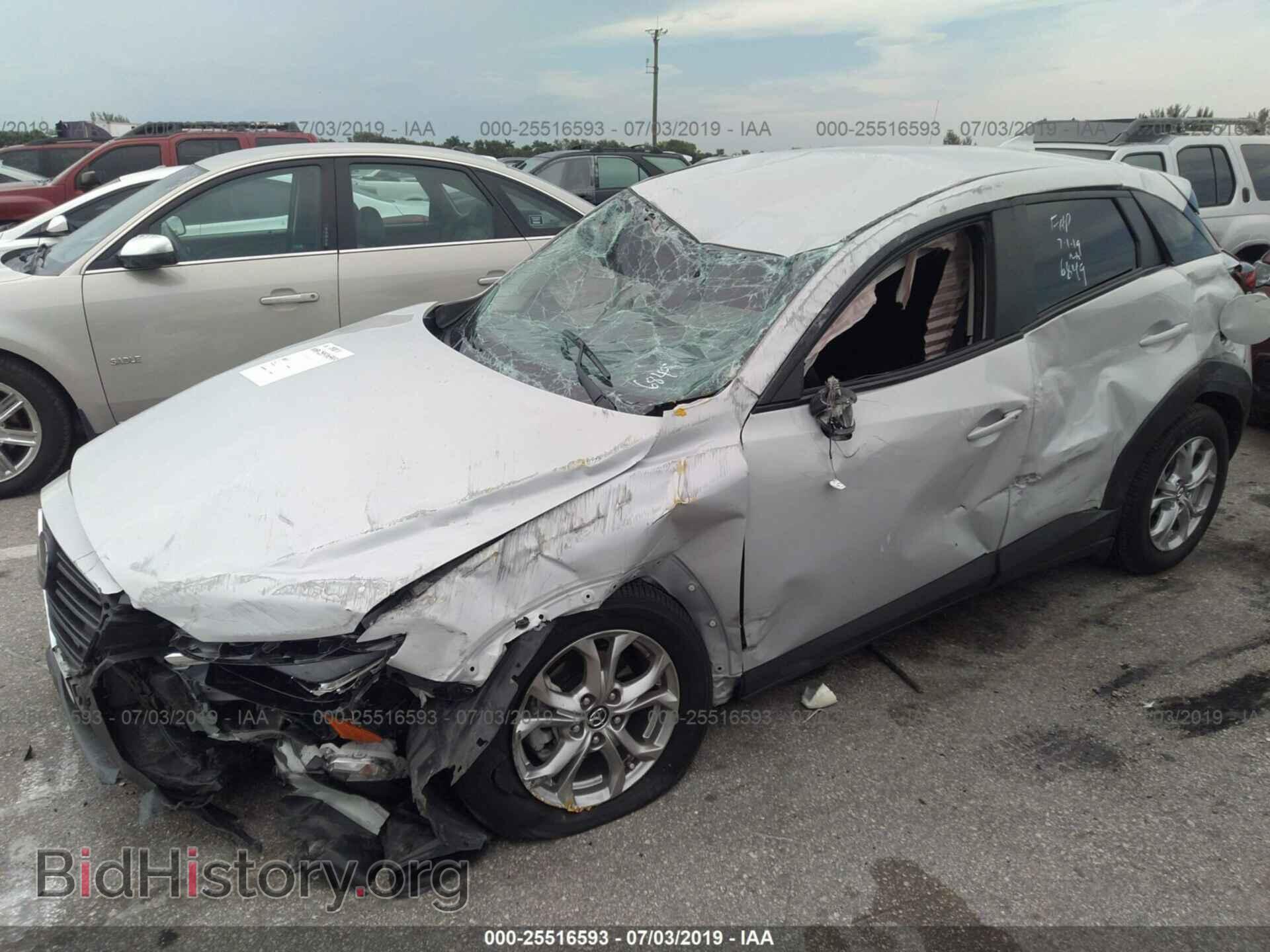 2019 MAZDA CX-3 - VIN: JM1DKDB74K0436849 - Фото 2