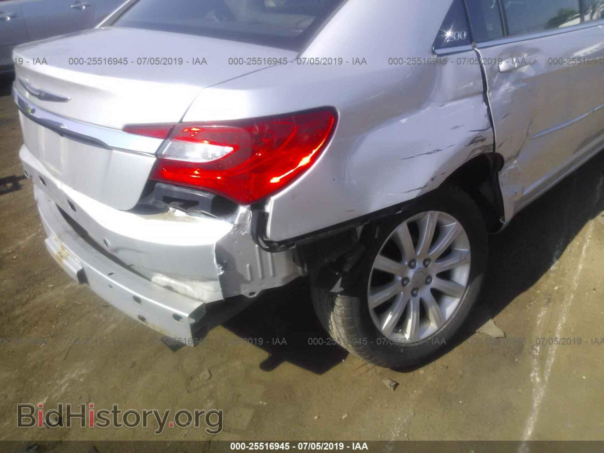 2012 CHRYSLER 200 - VIN: 1C3CCBBB8CN166812 - Фото 6