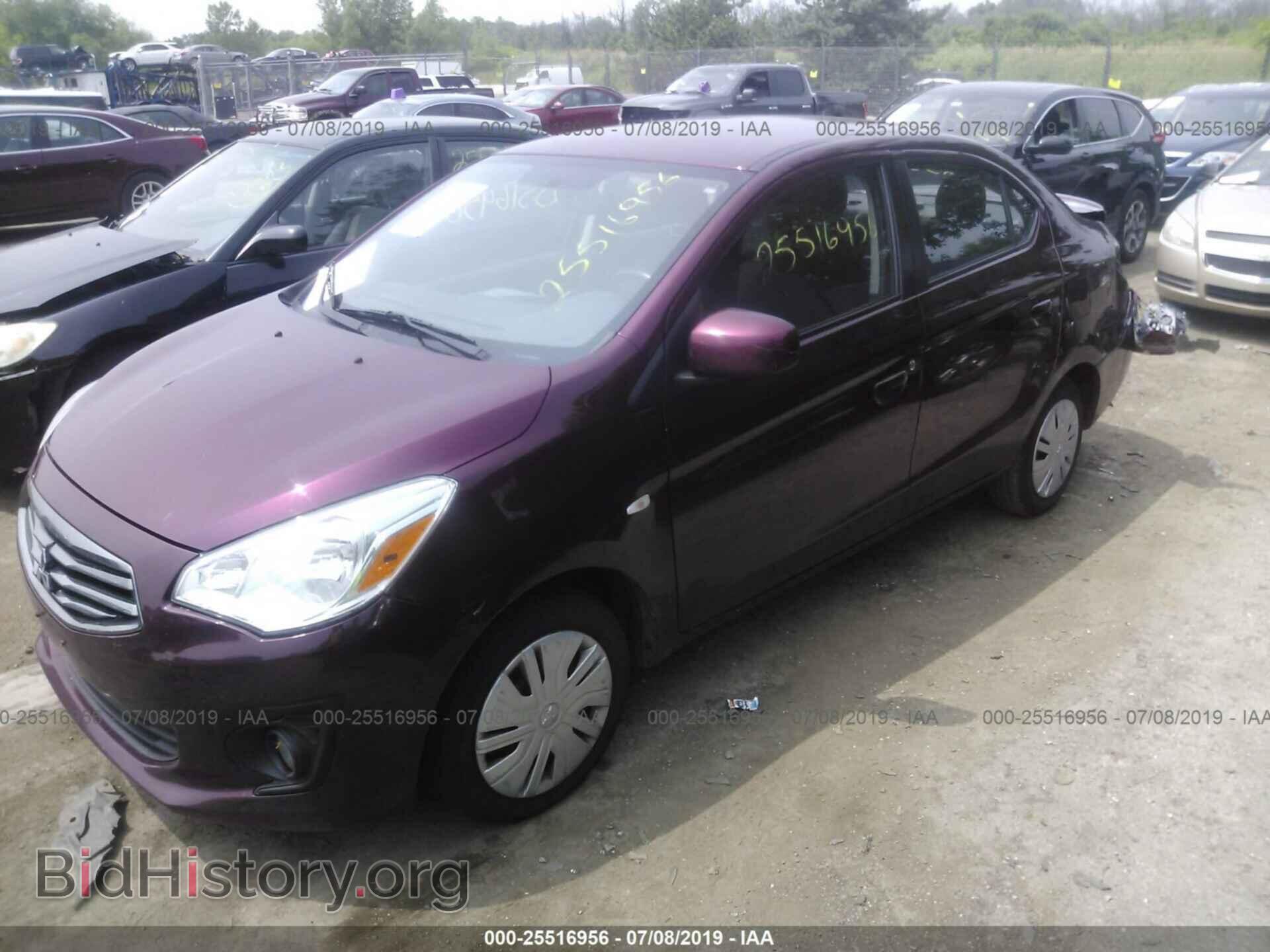 2017 MITSUBISHI MIRAGE - VIN: ML32F3FJ9HH000619 - Фото 2