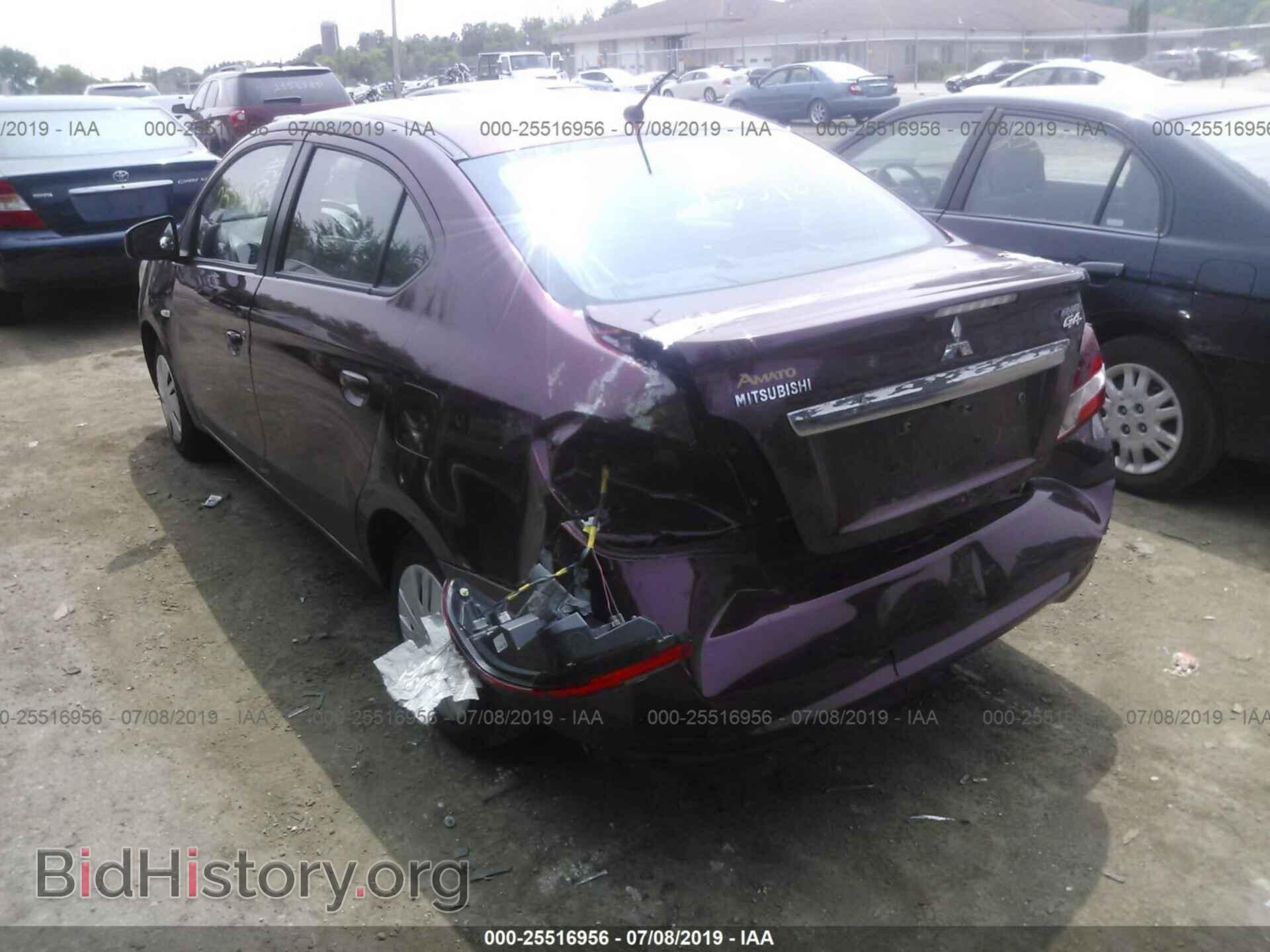 2017 MITSUBISHI MIRAGE - VIN: ML32F3FJ9HH000619 - Фото 3