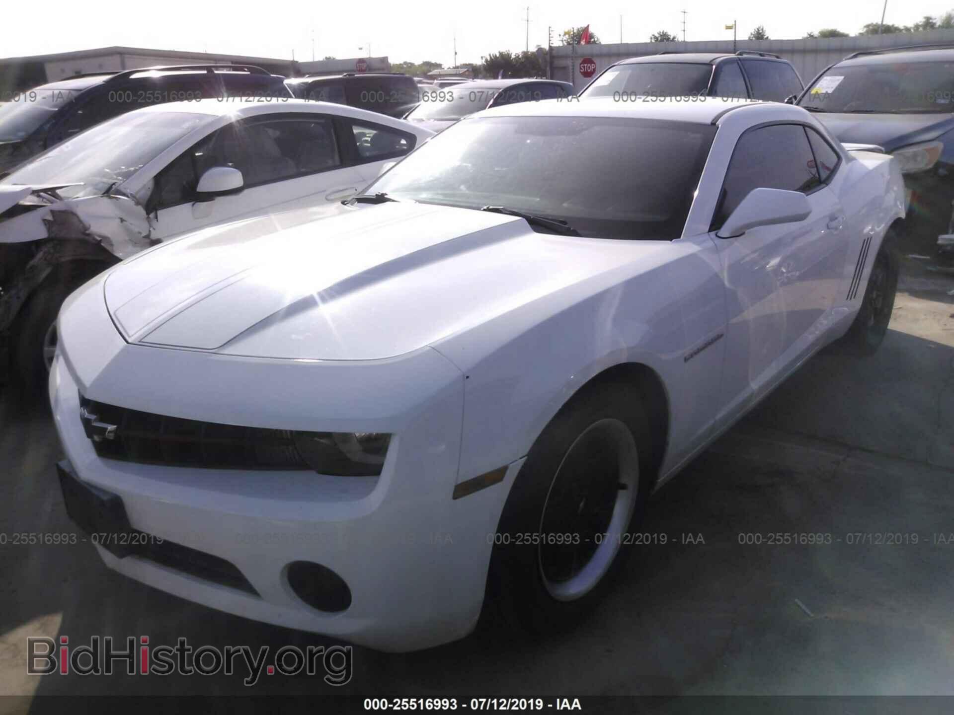 2012 CHEVROLET CAMARO - VIN: 2G1FA1E37C9156121 - Фото 2