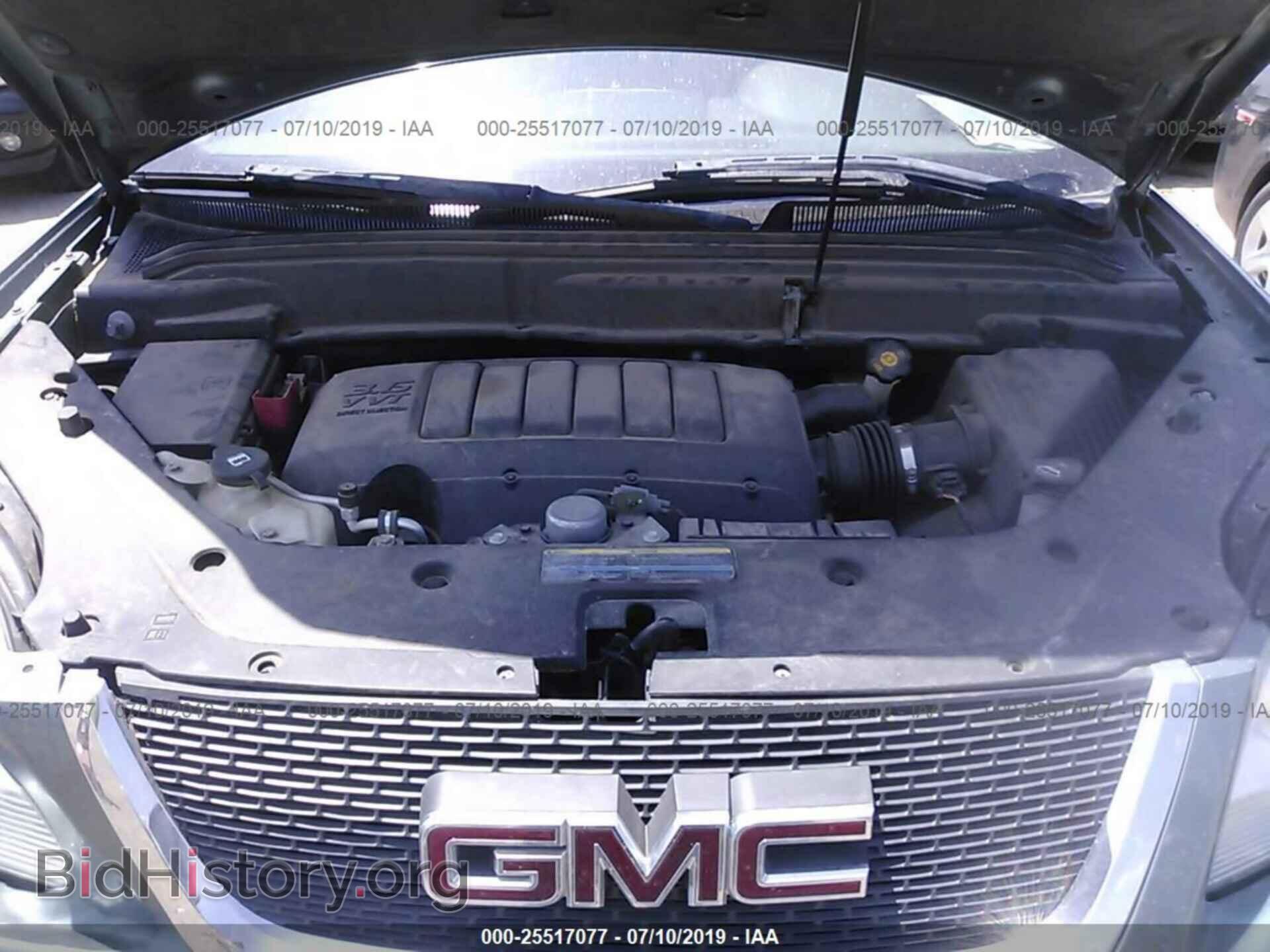 2010 GMC ACADIA - VIN: 1GKLRMED0AJ122671 - Фото 10