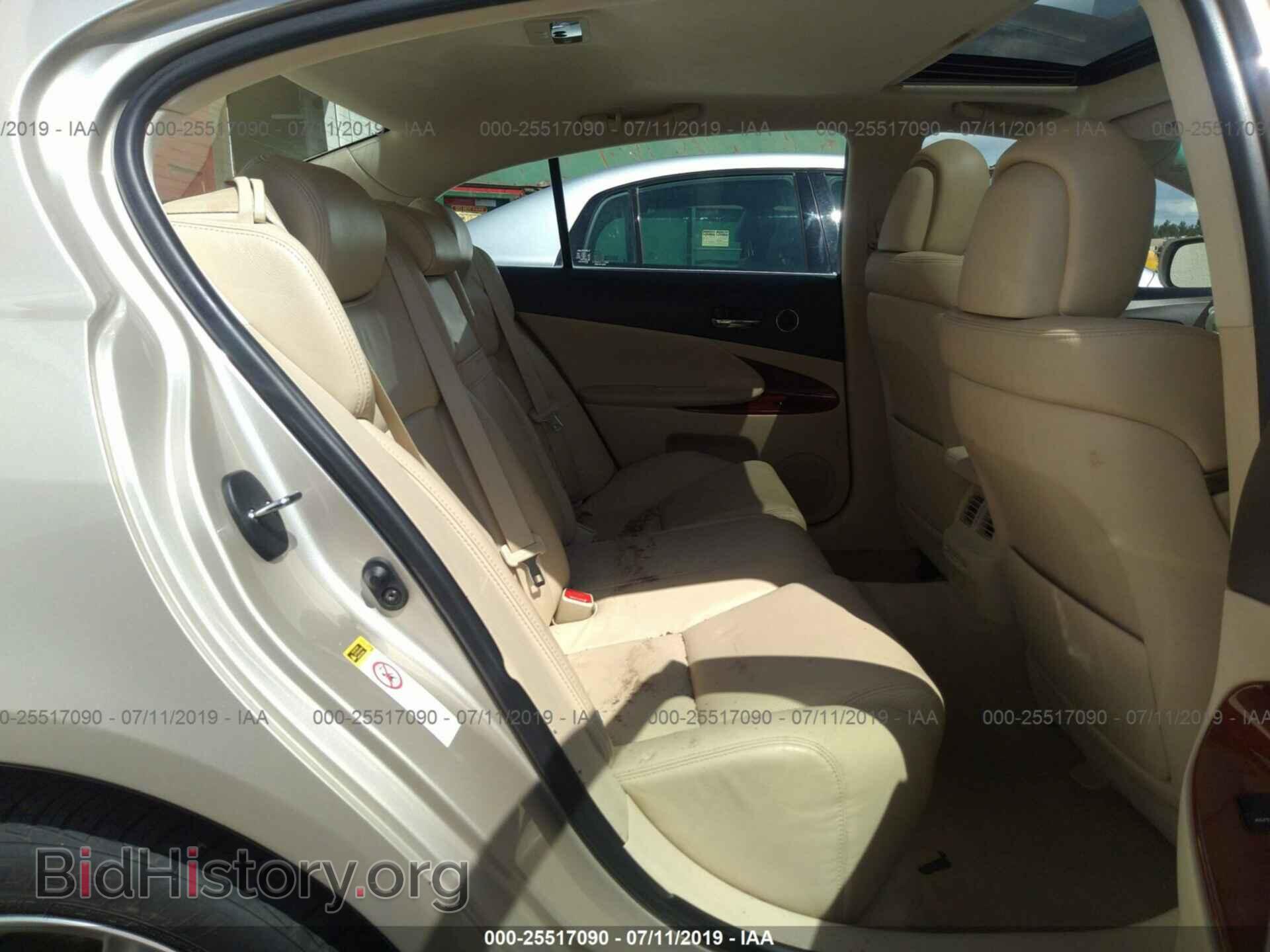 2010 LEXUS GS - VIN: JTHCE1KS3A0026353 - Фото 8