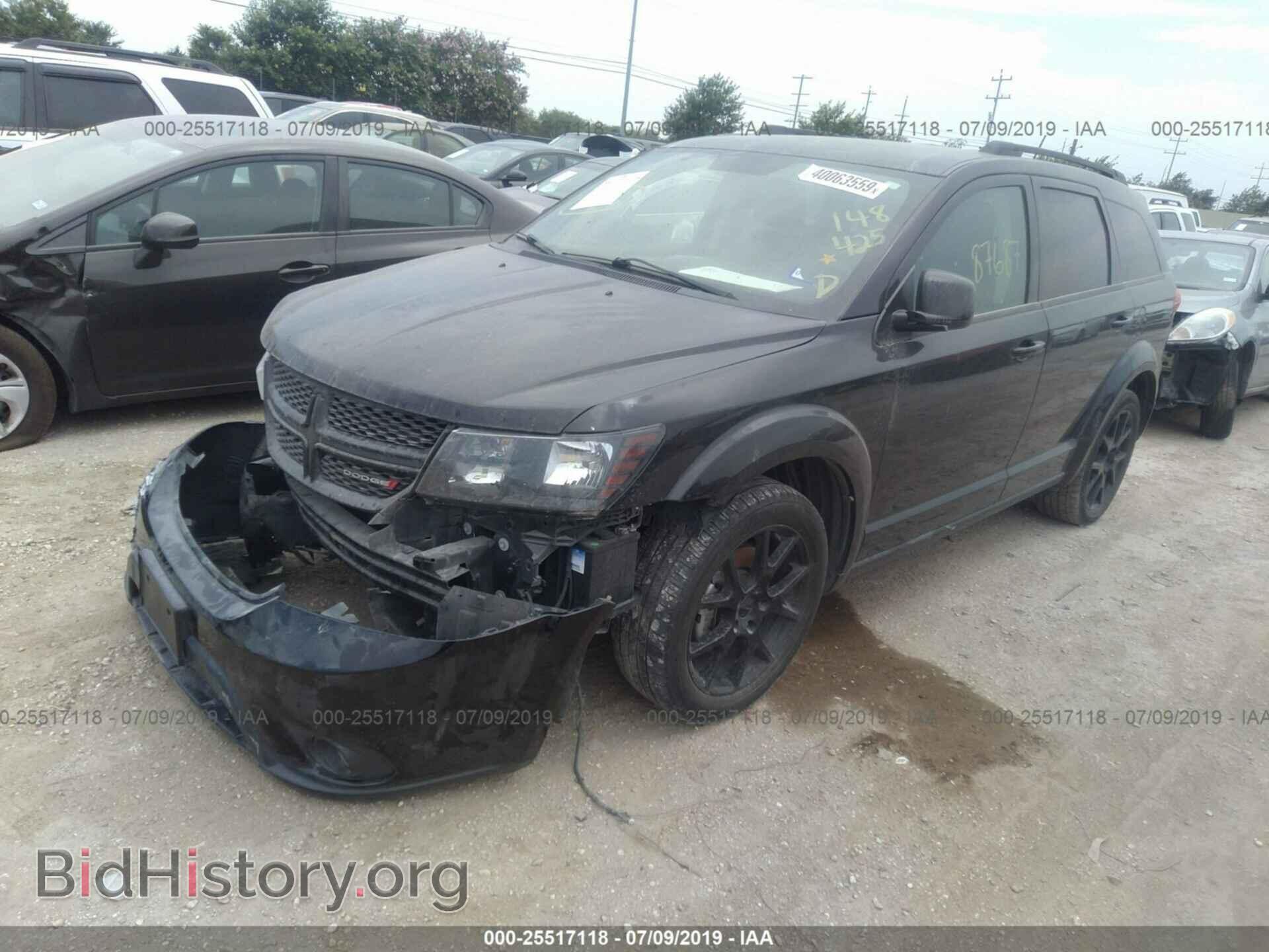 2016 DODGE JOURNEY - VIN: 3C4PDCBB2GT148425 - Фото 2