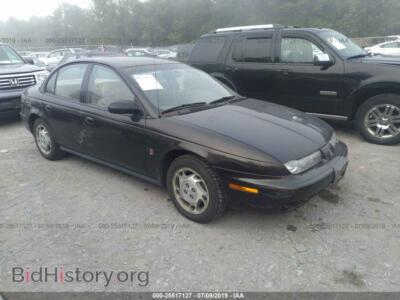 1997 Saturn SL2, черный — VIN 1G8ZK5271VZ357788, IAAI