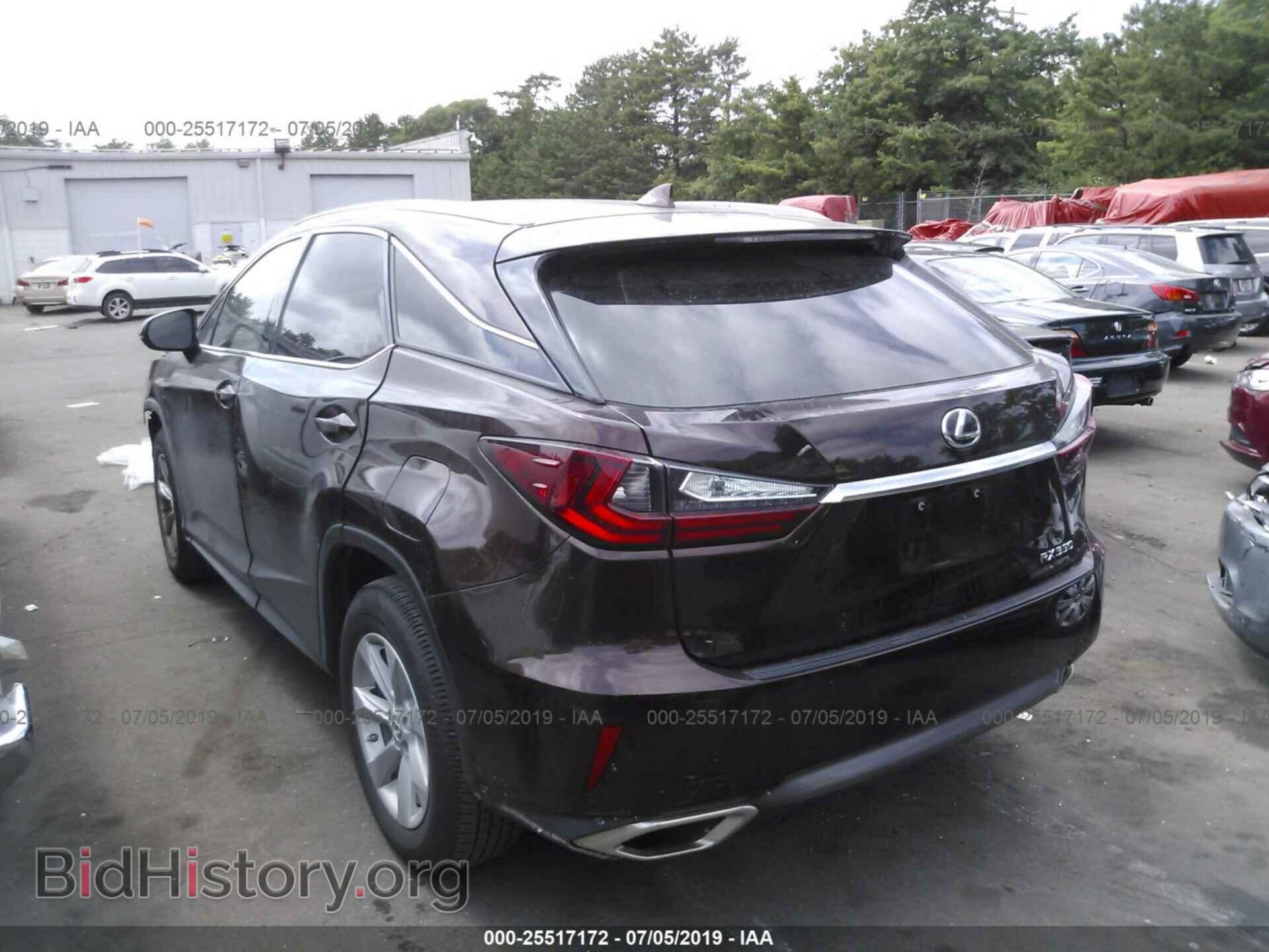 2016 LEXUS RX - VIN: 2T2BZMCA7GC048214 - Фото 3