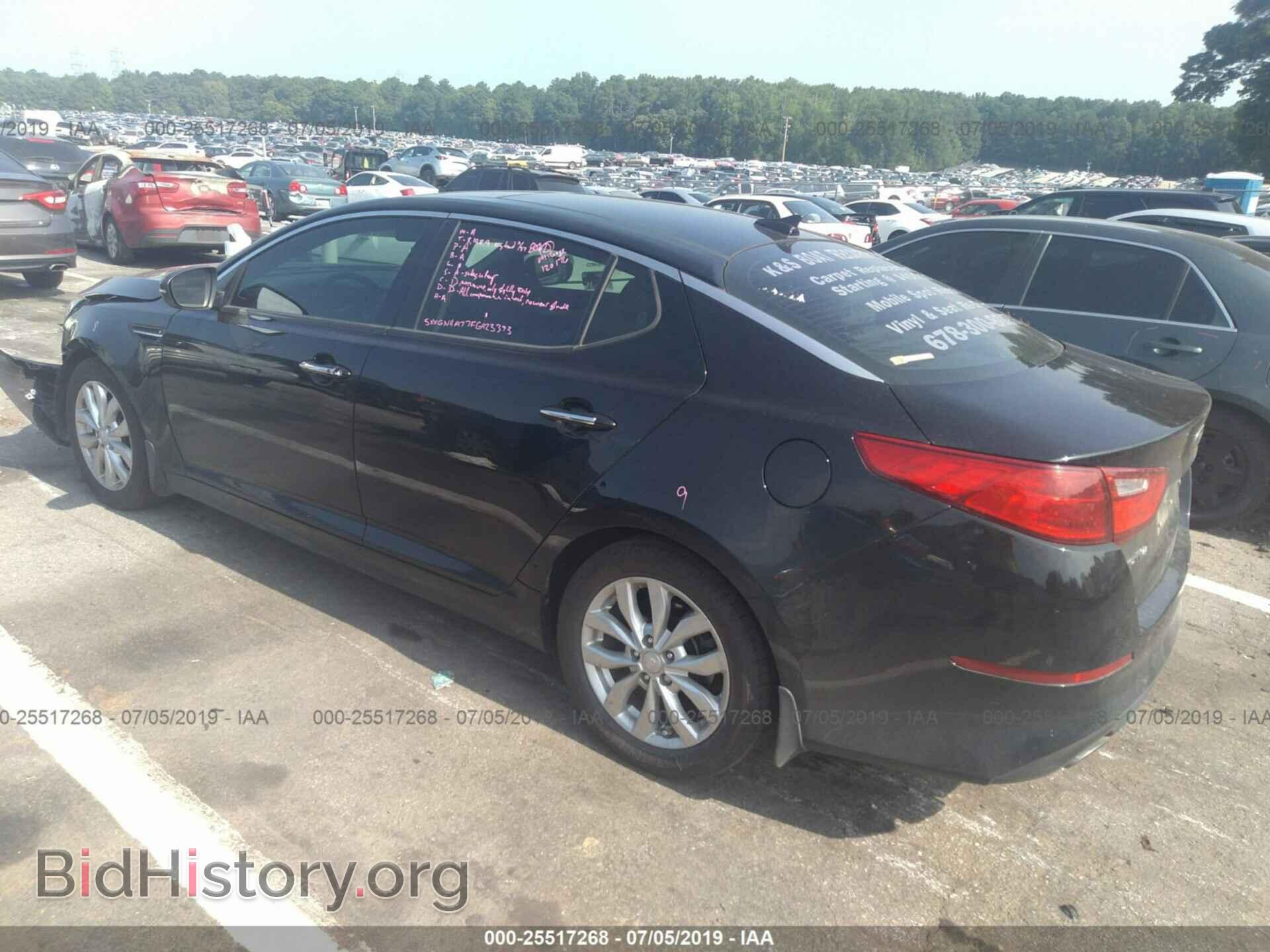 2015 KIA OPTIMA - VIN: 5XXGN4A77FG423393 - Photo 3
