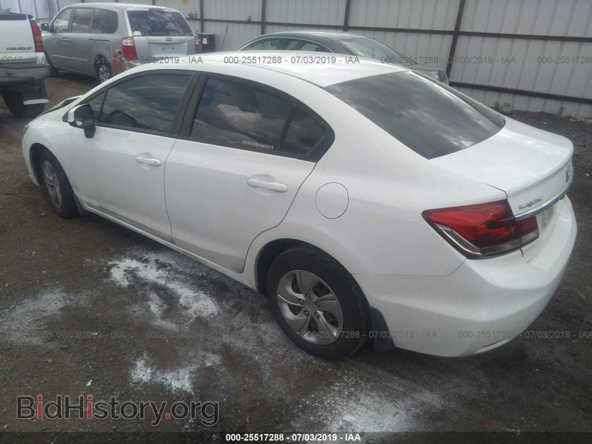 2013 HONDA CIVIC - VIN: 2HGFB2F58DH554344 - Фото 3
