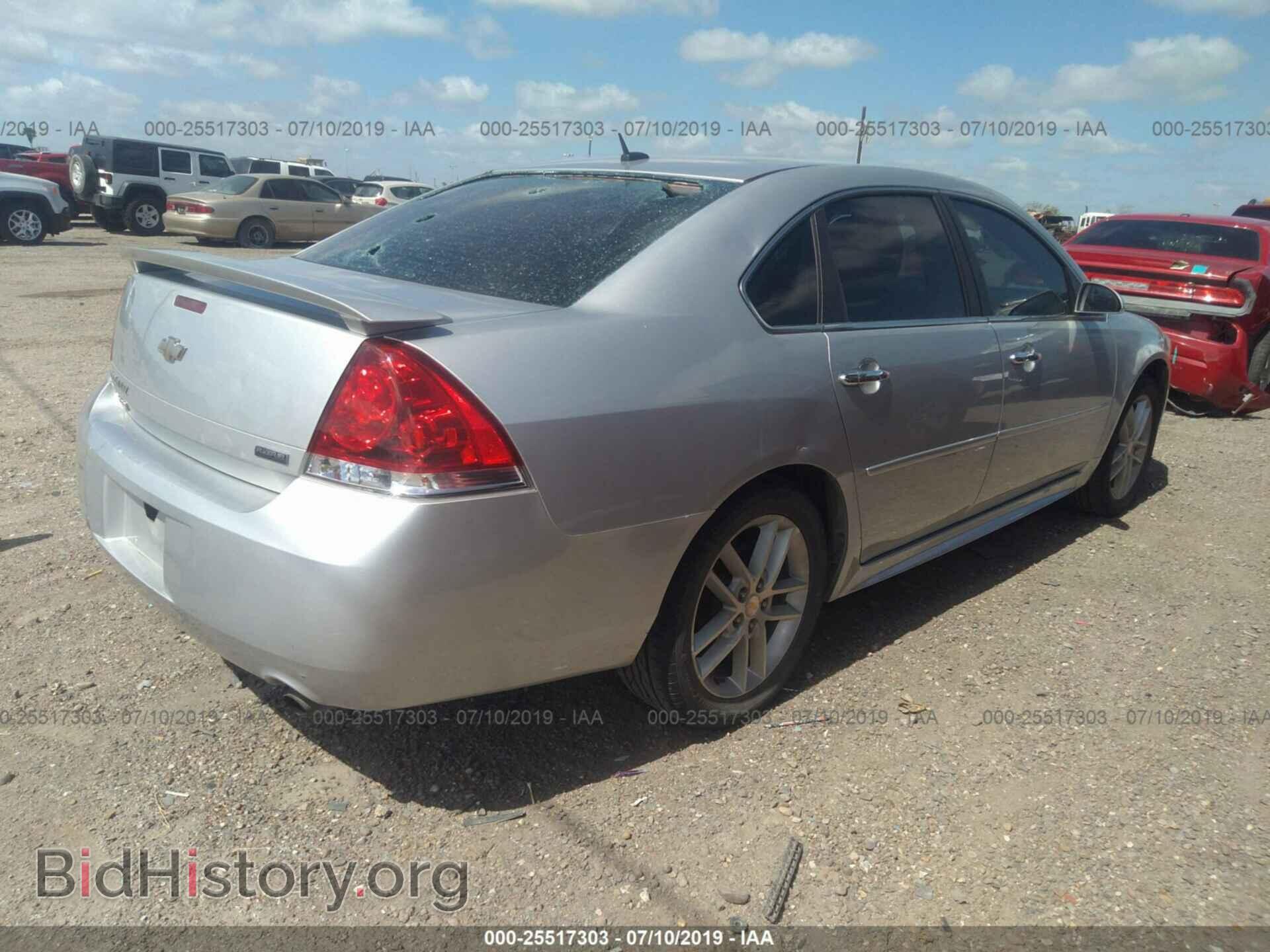 2012 CHEVROLET IMPALA - VIN: 2G1WC5E3XC1101534 - Фото 4