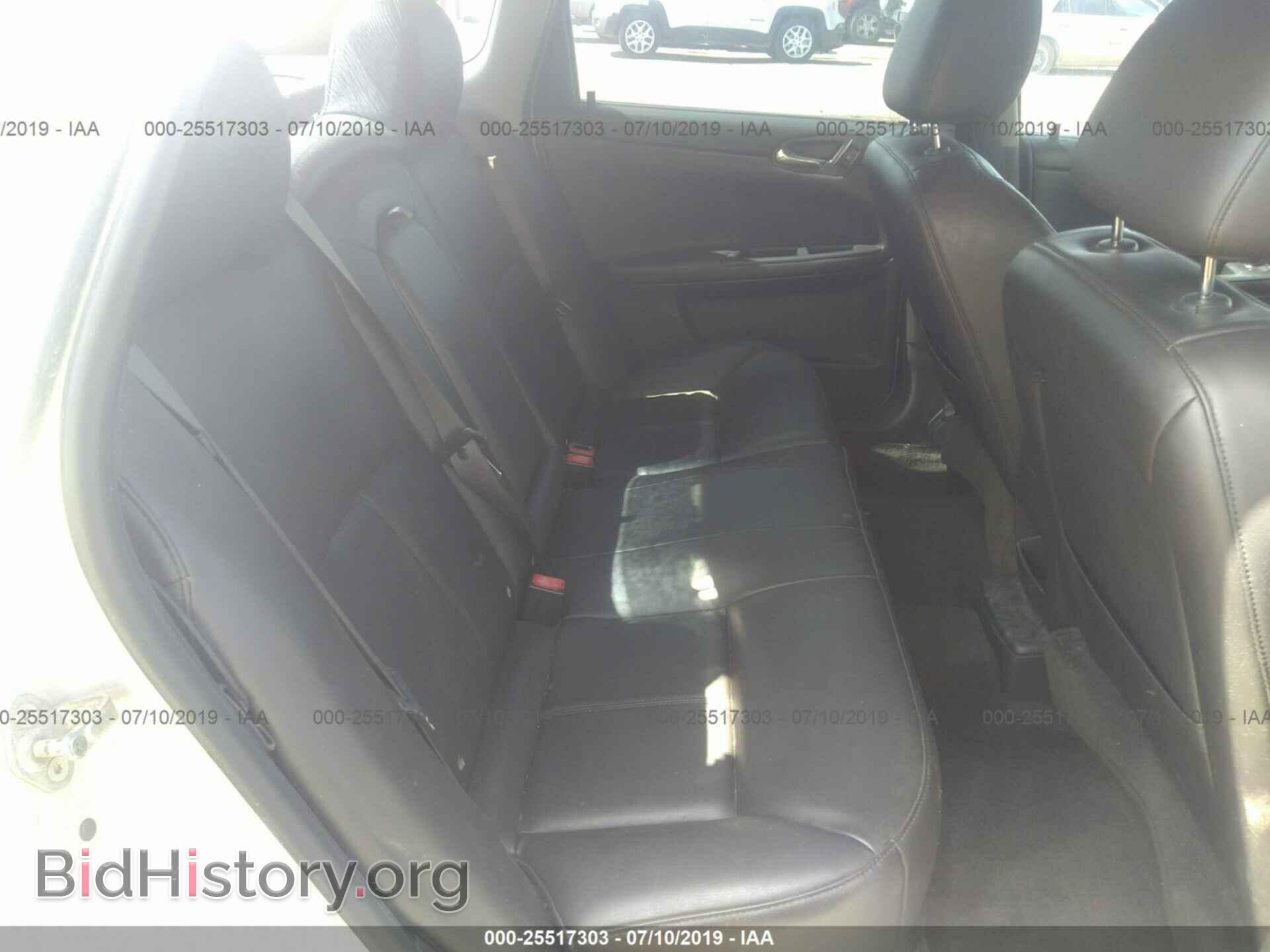 2012 CHEVROLET IMPALA - VIN: 2G1WC5E3XC1101534 - Фото 8
