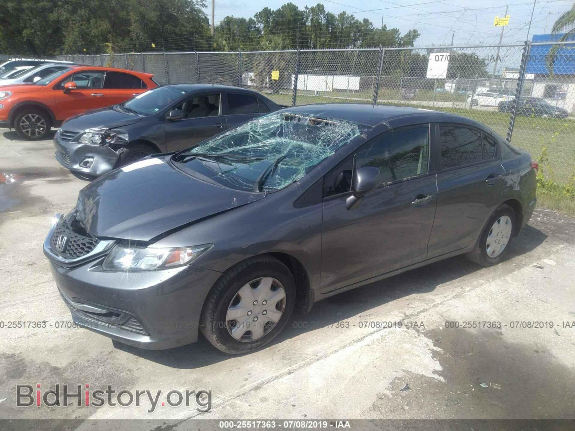 2013 HONDA CIVIC - VIN: 19XFB2F54DE002950 - Фото 2