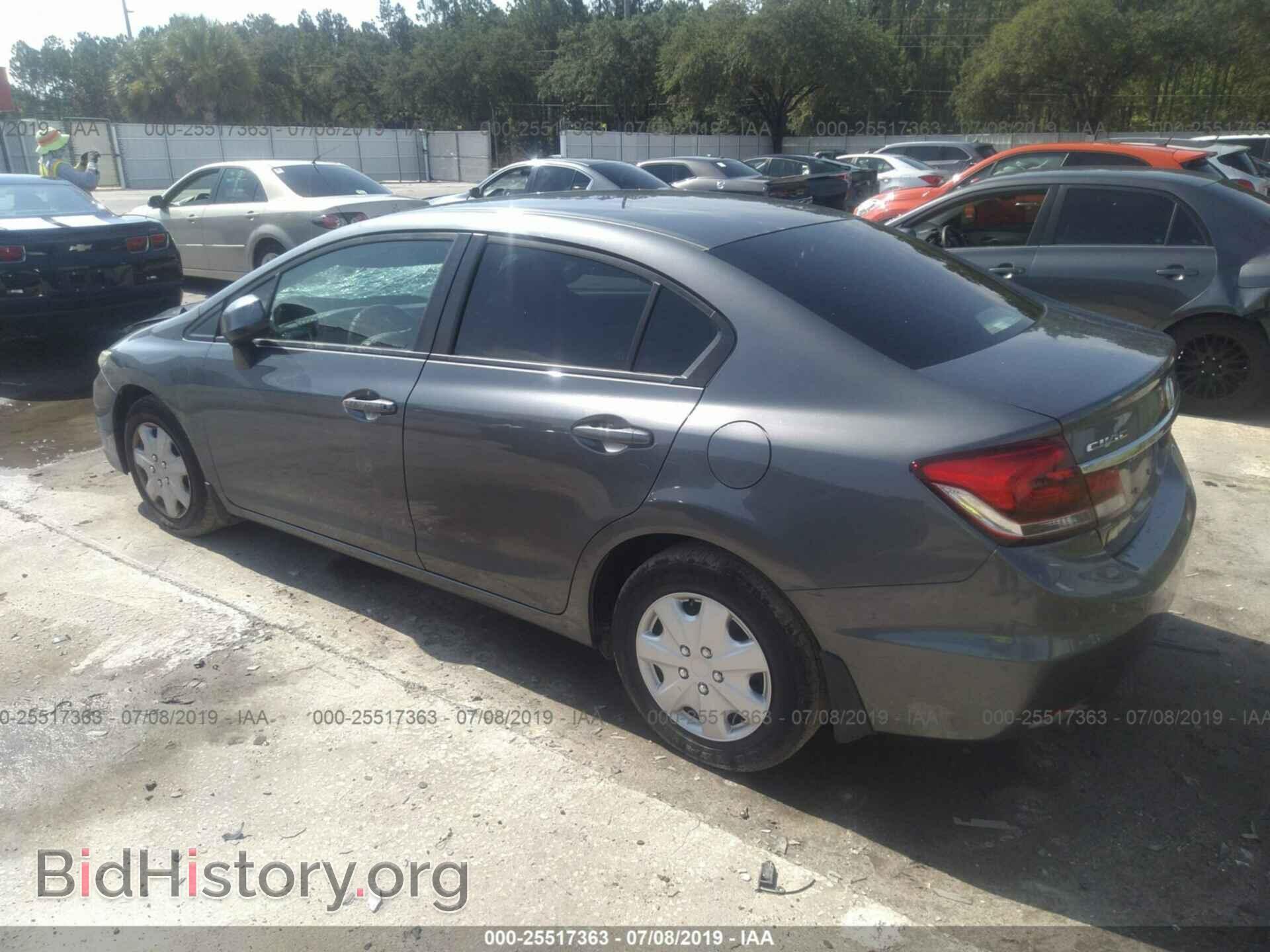 2013 HONDA CIVIC - VIN: 19XFB2F54DE002950 - Фото 3