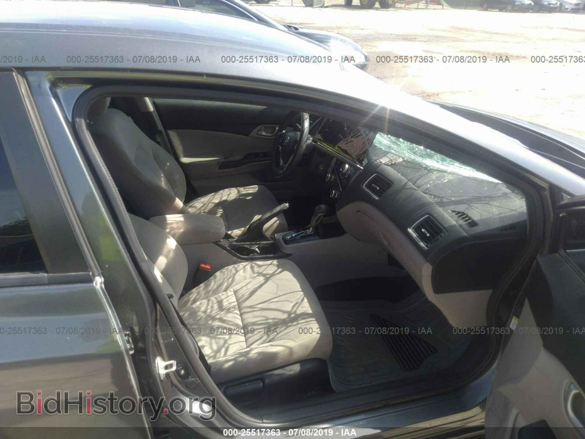 2013 HONDA CIVIC - VIN: 19XFB2F54DE002950 - Фото 5