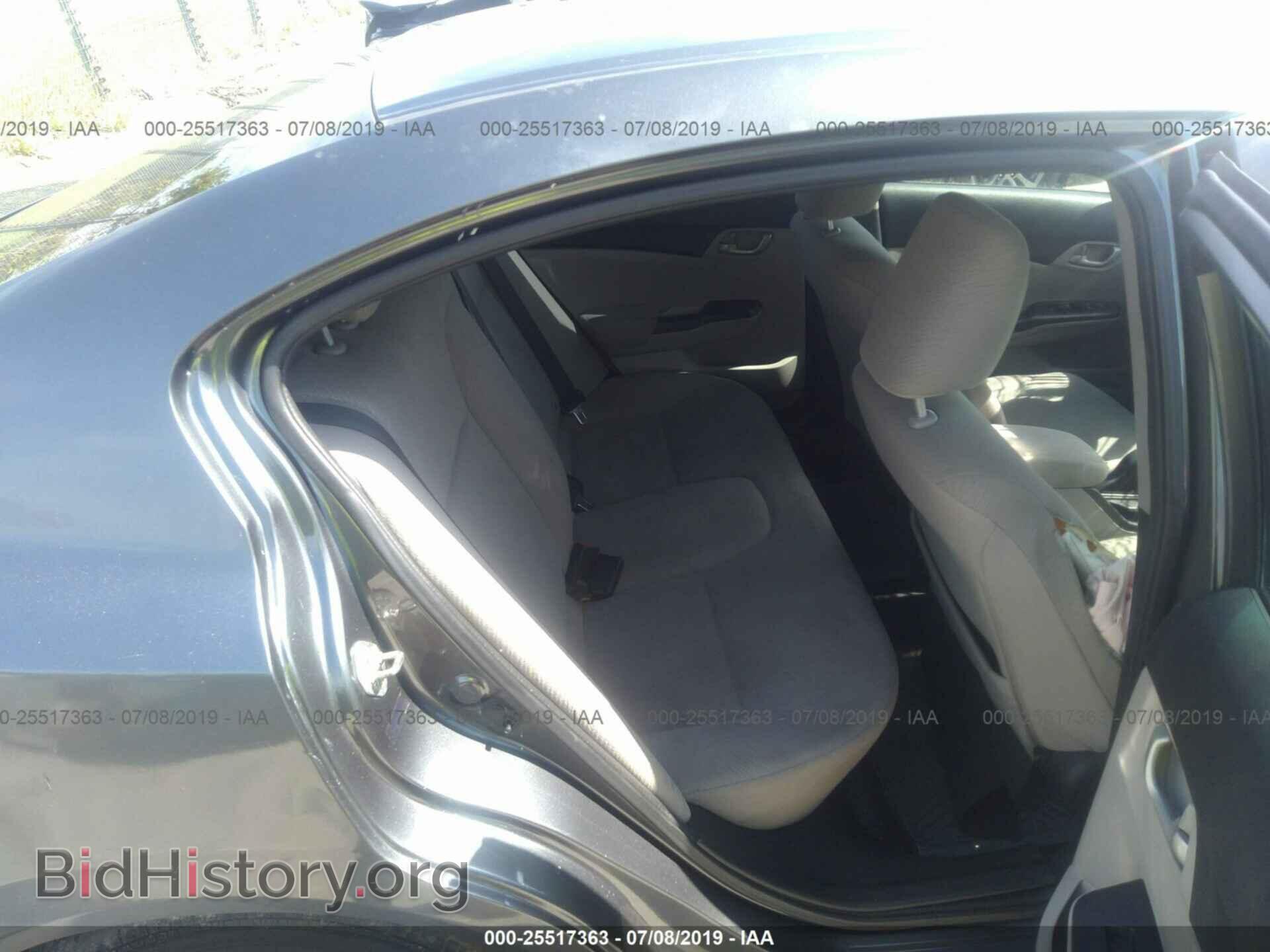 2013 HONDA CIVIC - VIN: 19XFB2F54DE002950 - Фото 8