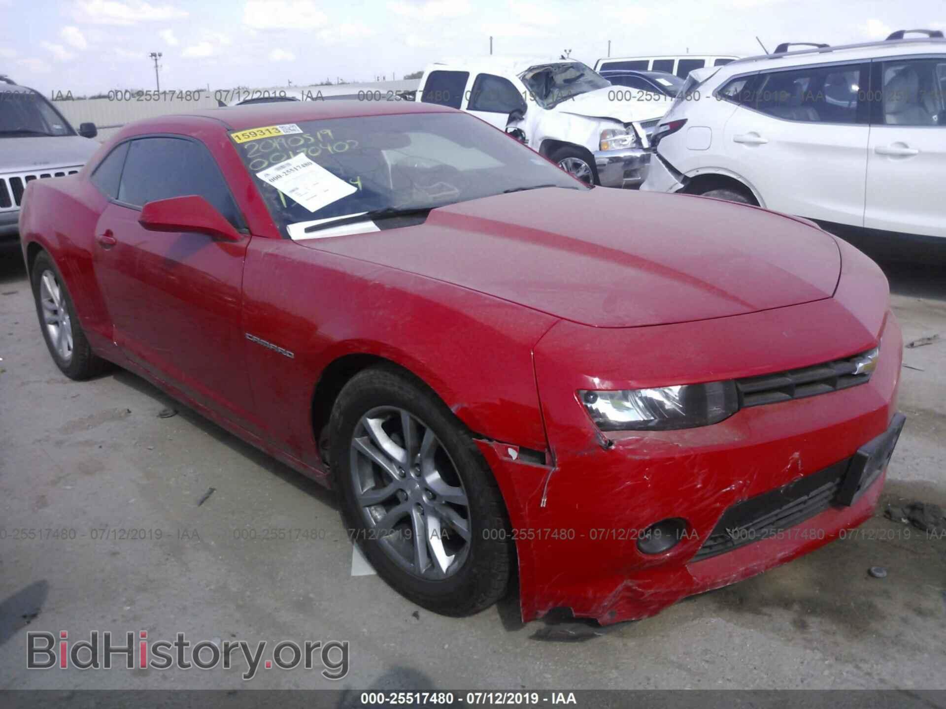 Фотография 2G1FB1E36E9136944 - CHEVROLET CAMARO 2014