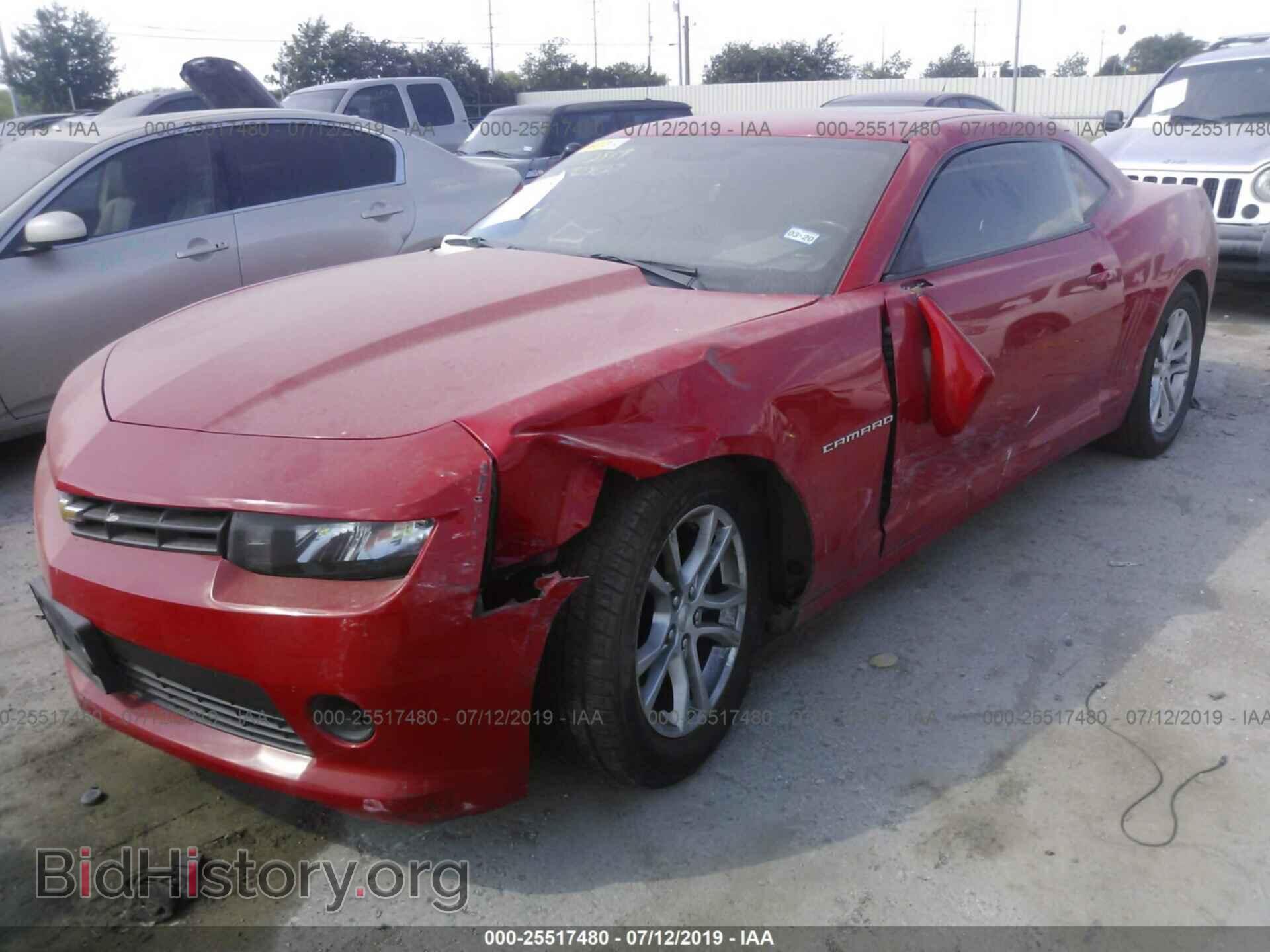 2014 CHEVROLET CAMARO - VIN: 2G1FB1E36E9136944 - Фото 2