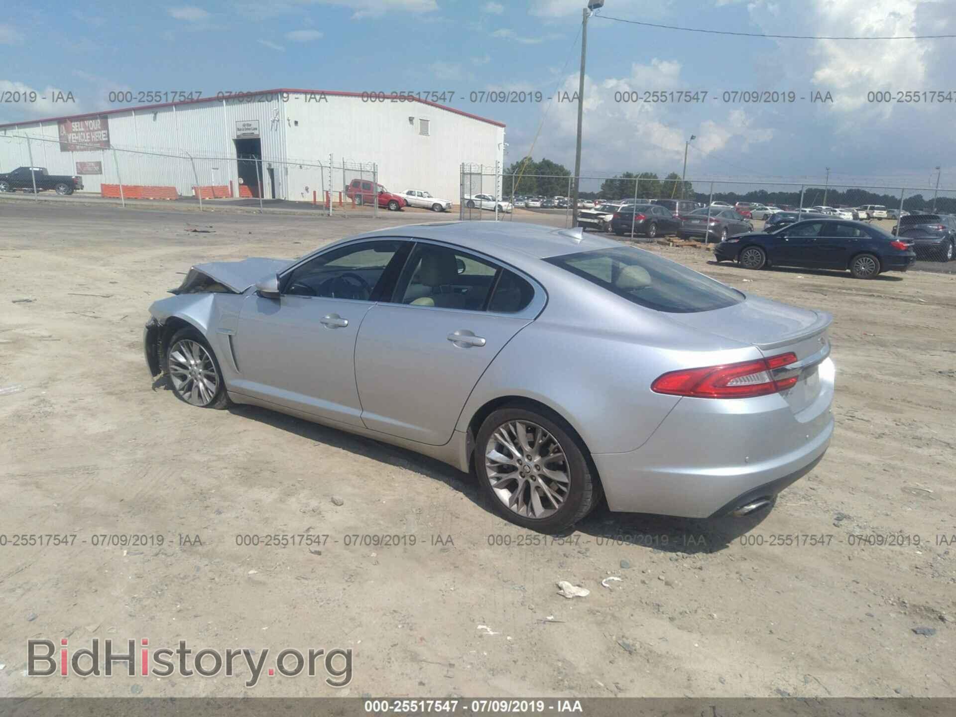 2013 JAGUAR XF - VIN: SAJWA0E70D8S63143 - Фото 3