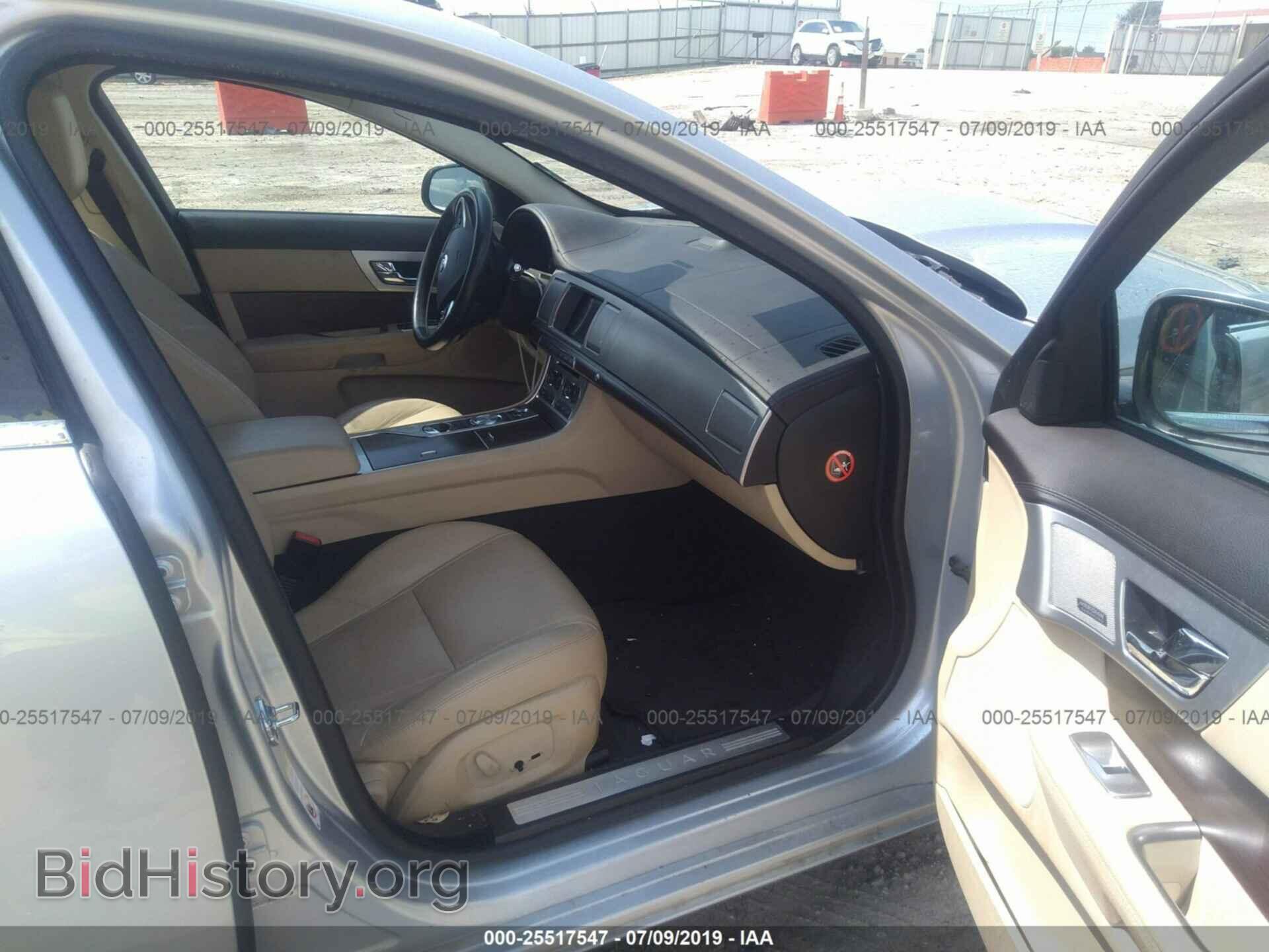2013 JAGUAR XF - VIN: SAJWA0E70D8S63143 - Фото 5