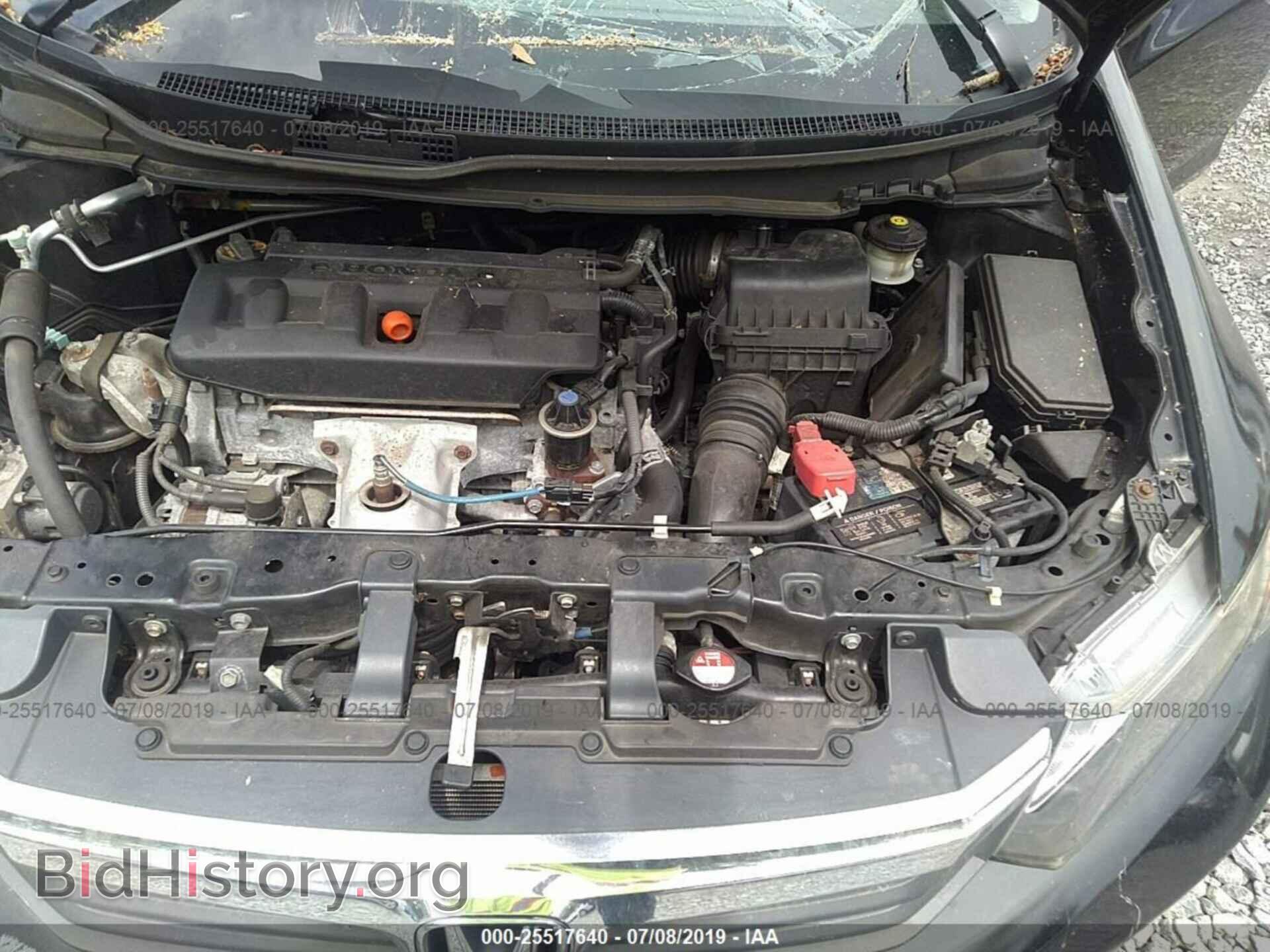 2012 HONDA CIVIC - VIN: 19XFB2F52CE386645 - Фото 10