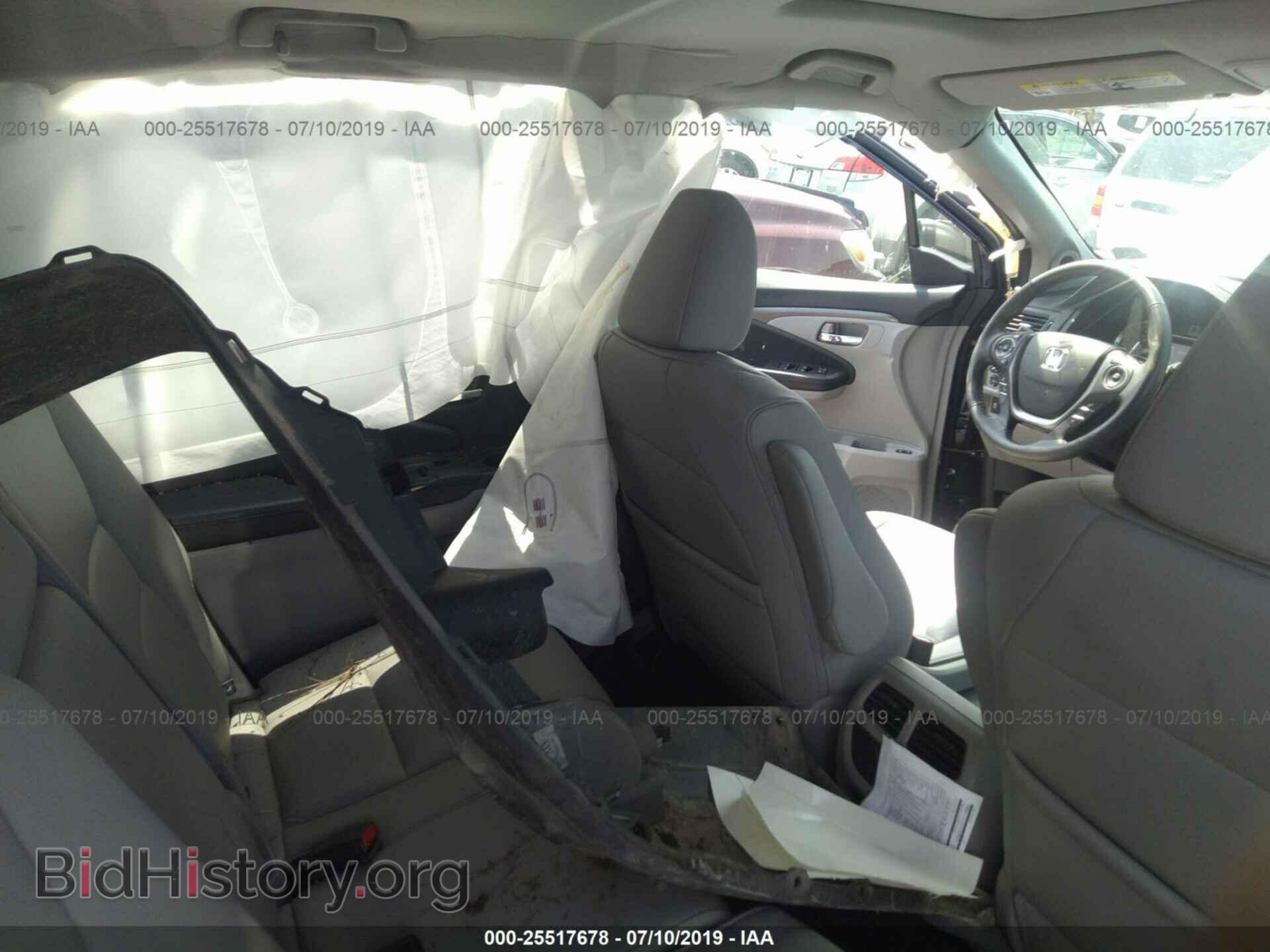 2016 HONDA PILOT - VIN: 5FNYF6H59GB081113 - Фото 8