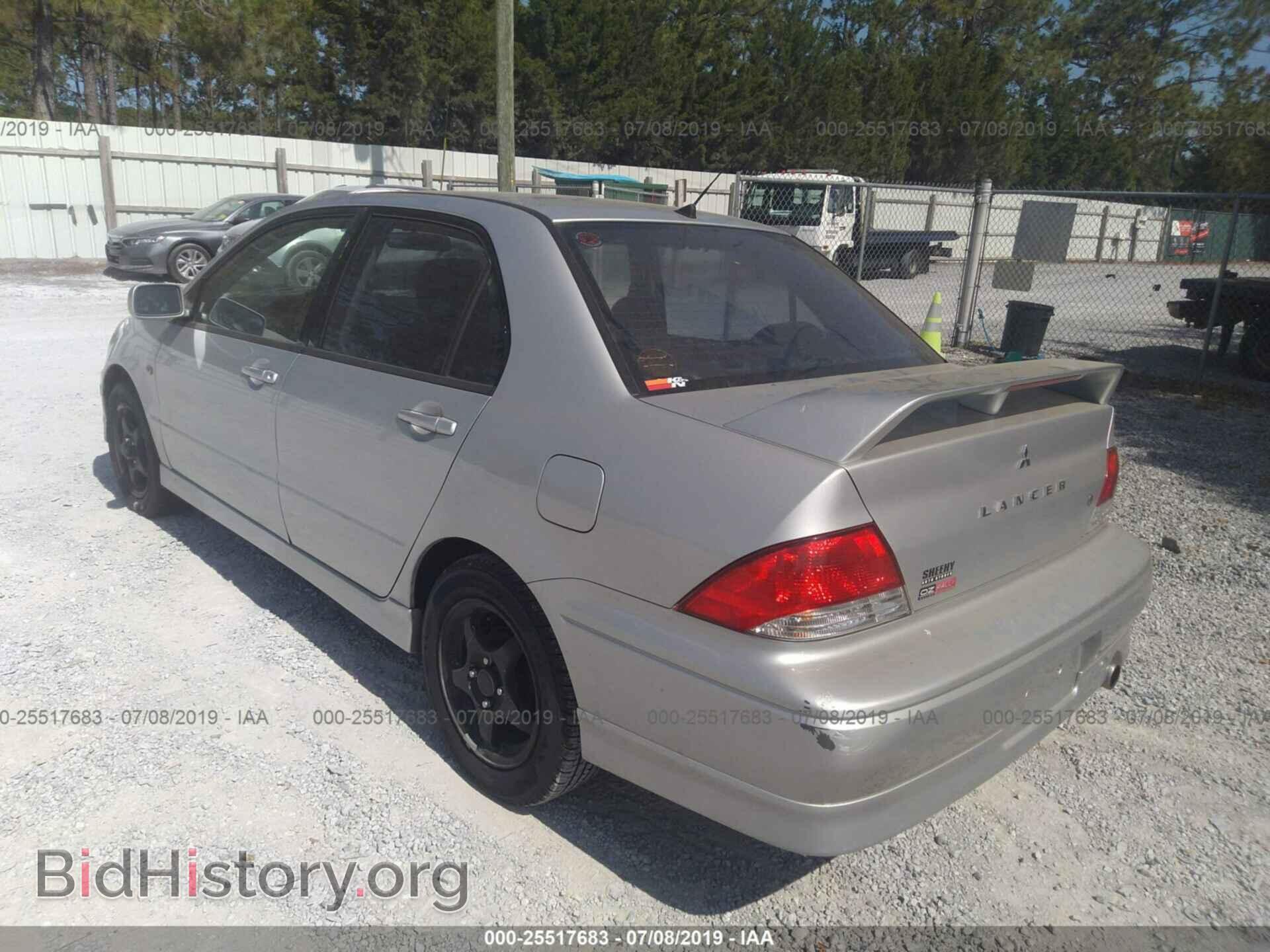 2002 MITSUBISHI LANCER - VIN: JA3AJ86E62U031301 - Photo 3