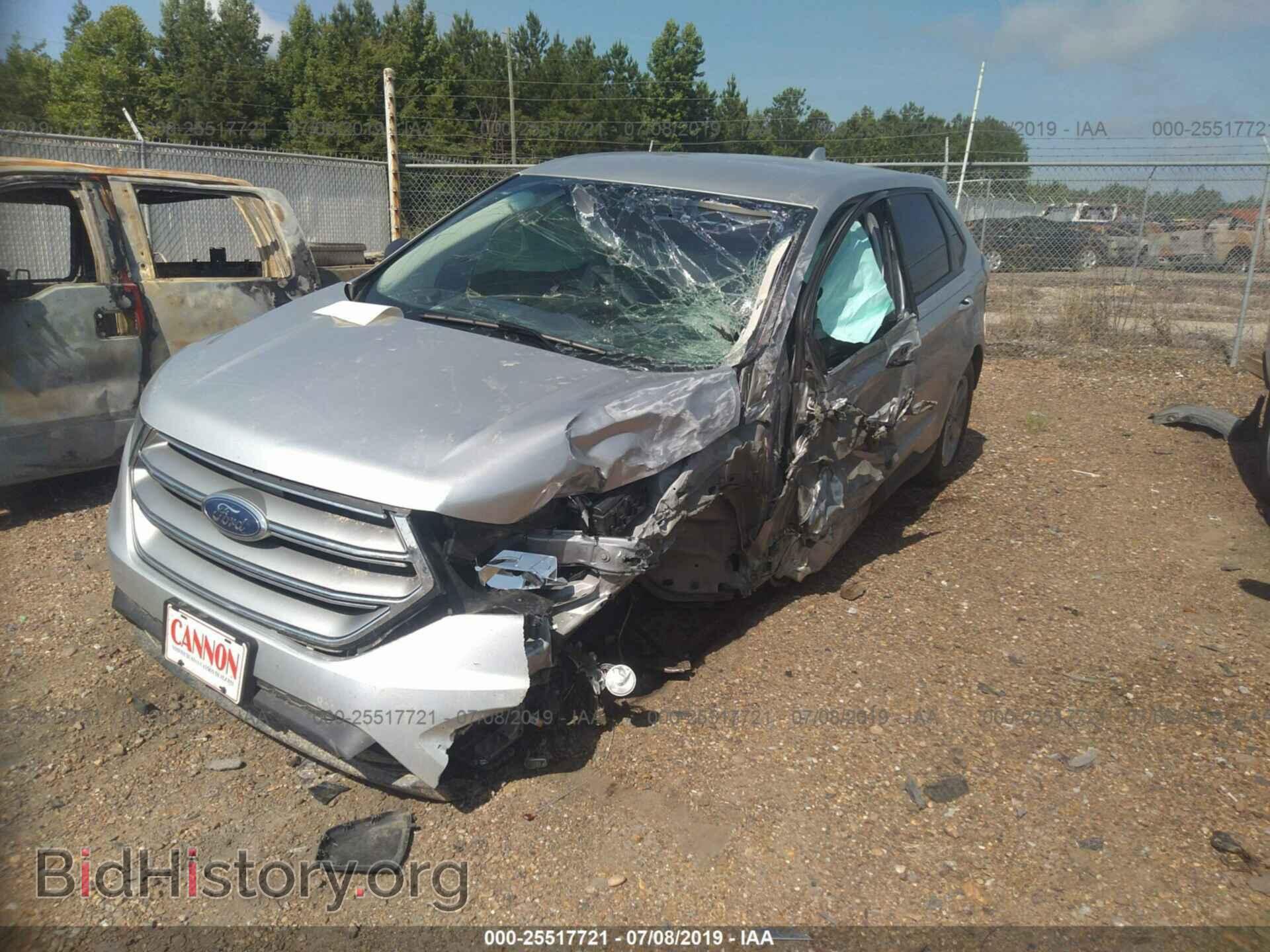 2017 FORD EDGE - VIN: 2FMPK3G9XHBB50847 - Фото 2