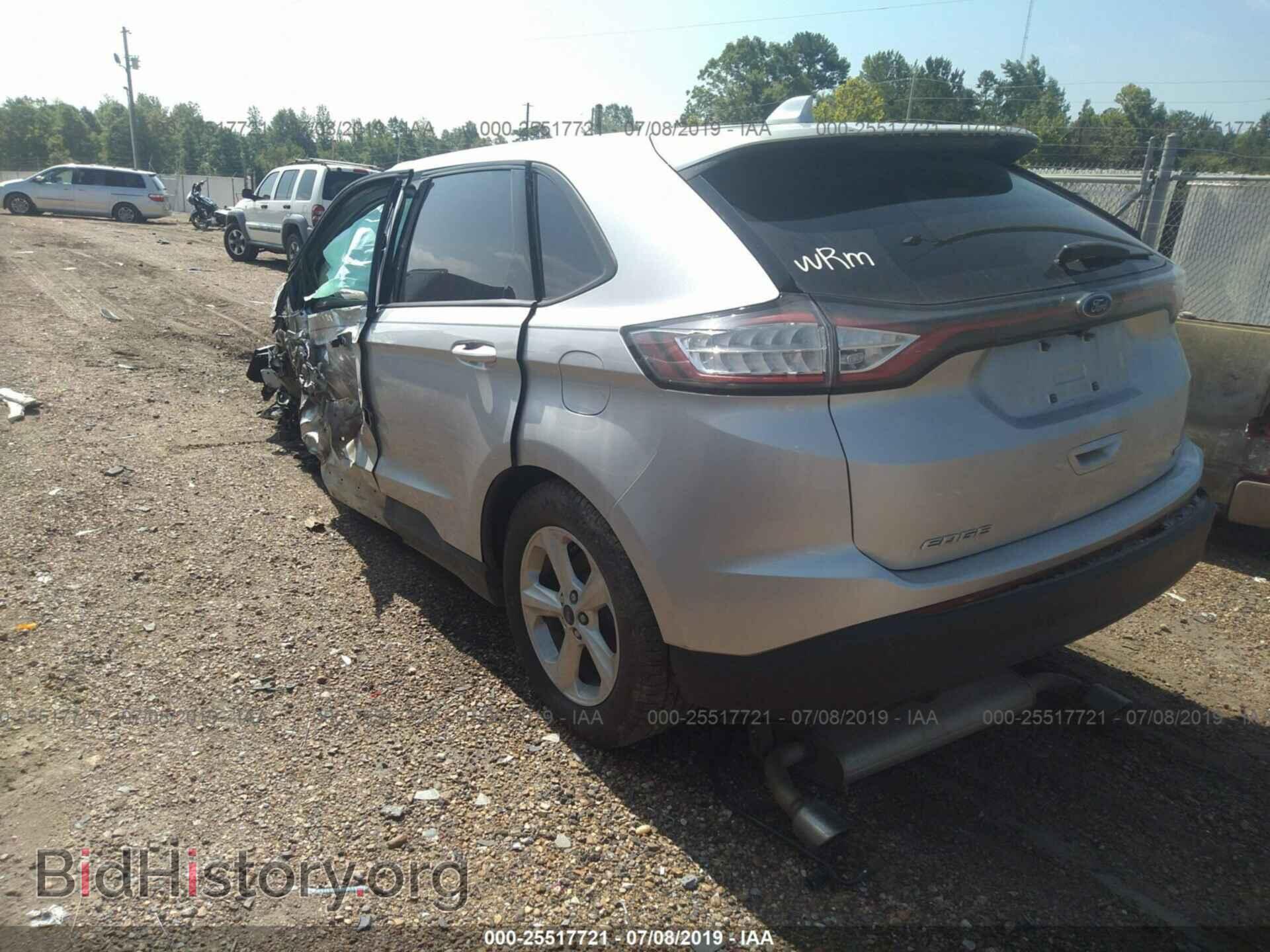 2017 FORD EDGE - VIN: 2FMPK3G9XHBB50847 - Фото 3