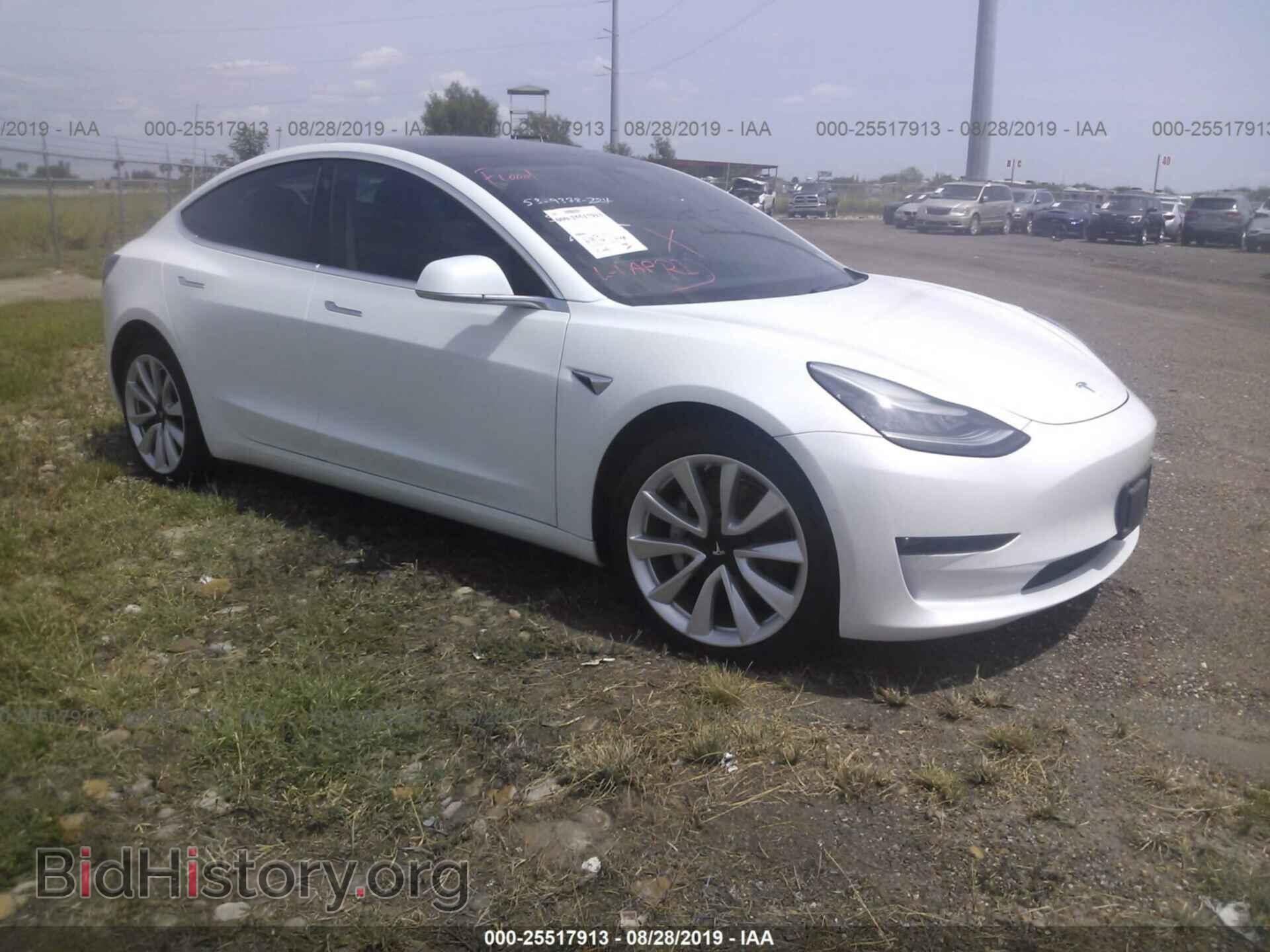 Photo 5YJ3E1EB7JF134246 - TESLA MODEL 3 2018