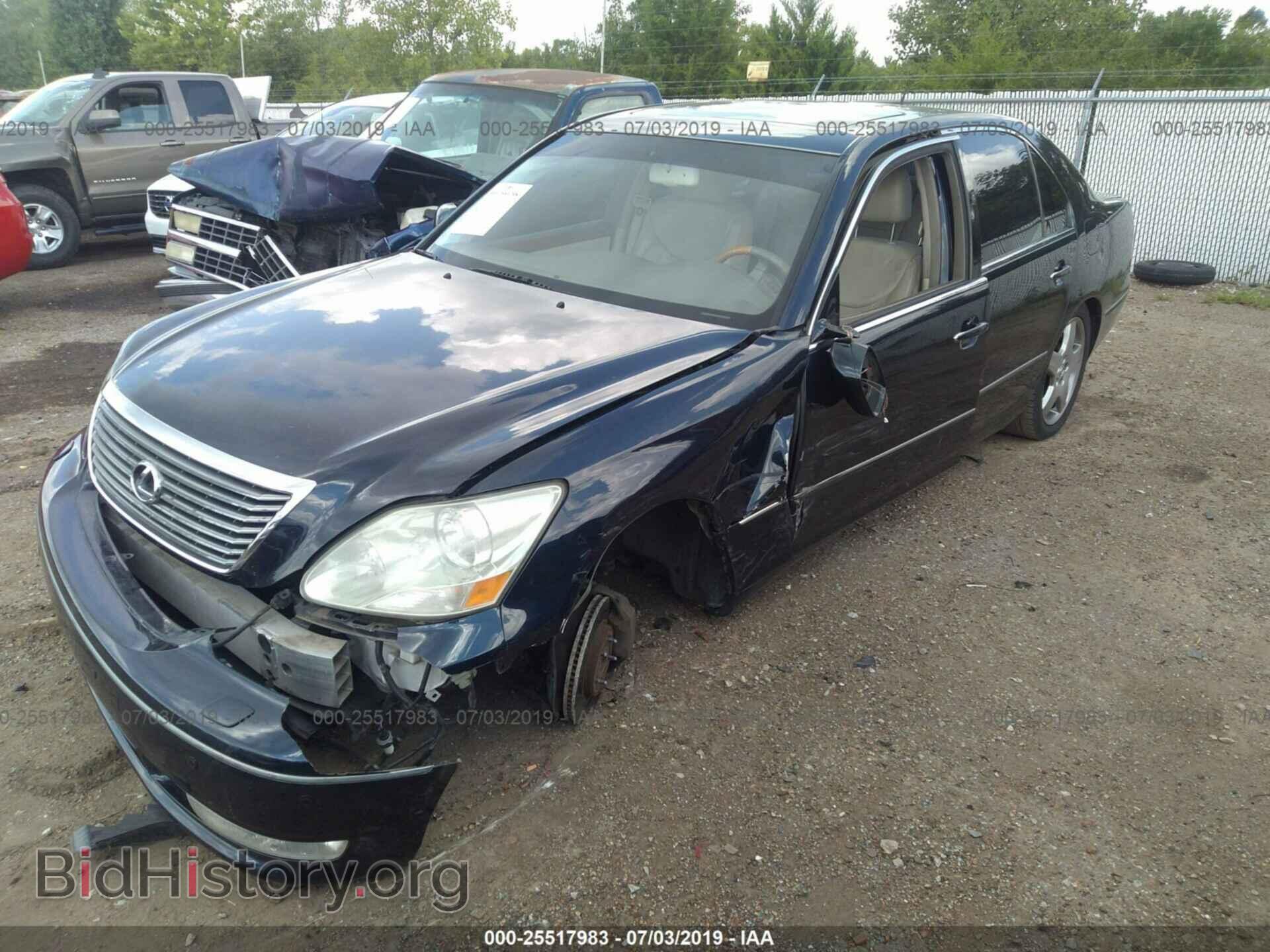 2006 LEXUS LS - VIN: JTHBN36FX65029913 - Фото 2