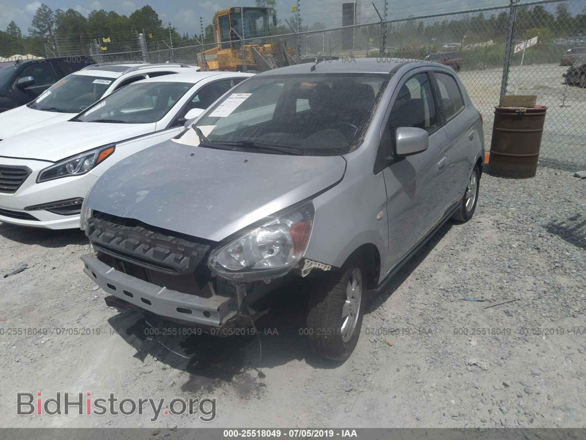 2014 MITSUBISHI MIRAGE - VIN: ML32A4HJ0EH012882 - Фото 2