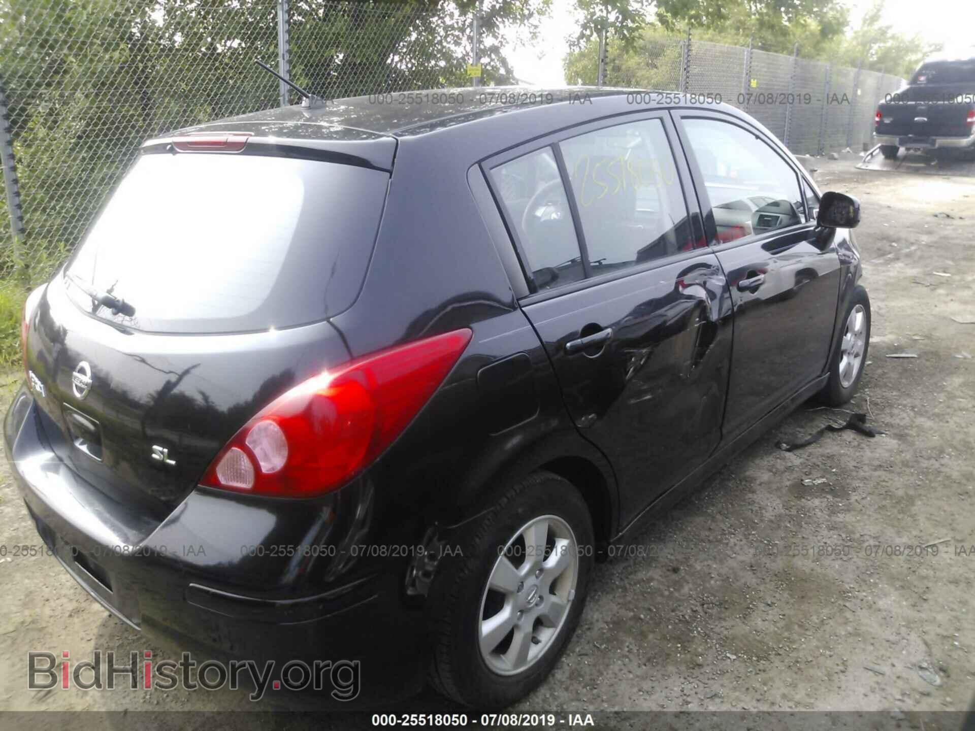2008 NISSAN VERSA - VIN: 3N1BC13E08L445370 - Фото 4