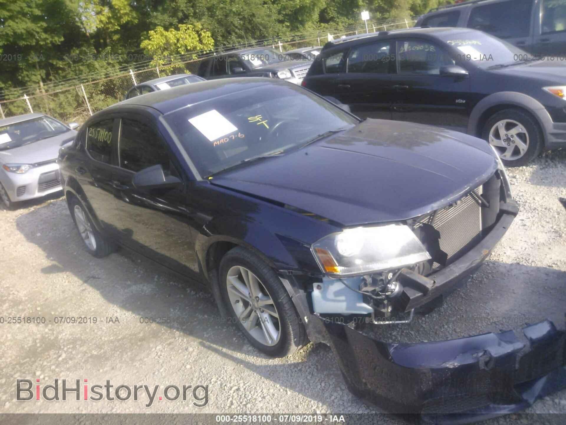 Photo 1C3CDZAB6EN130708 - DODGE AVENGER 2014