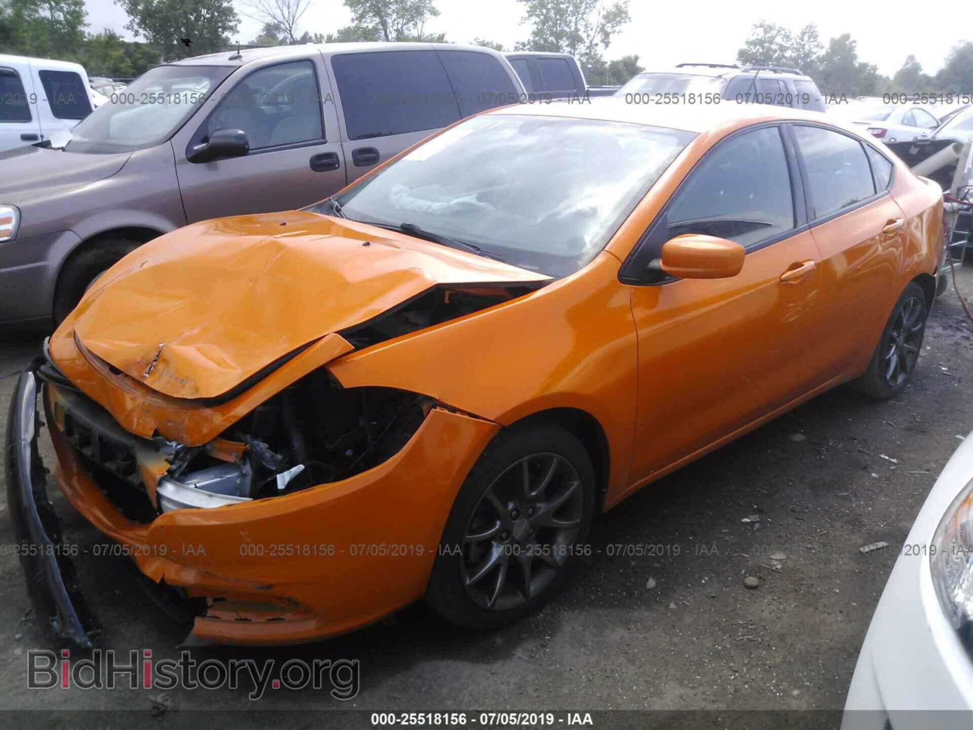 2013 DODGE DART - VIN: 1C3CDFBA4DD329202 - Фото 2