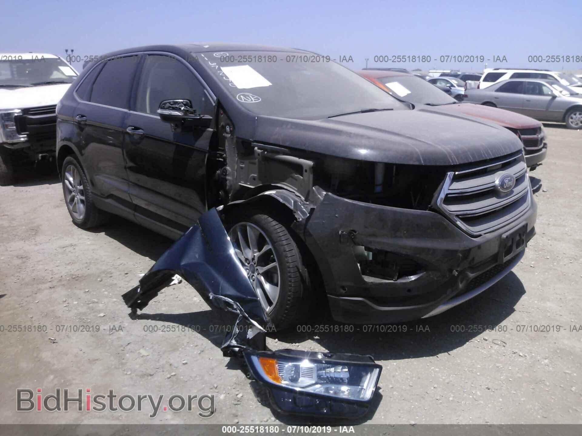 Фотография 2FMPK3K84FBB91406 - FORD EDGE 2015