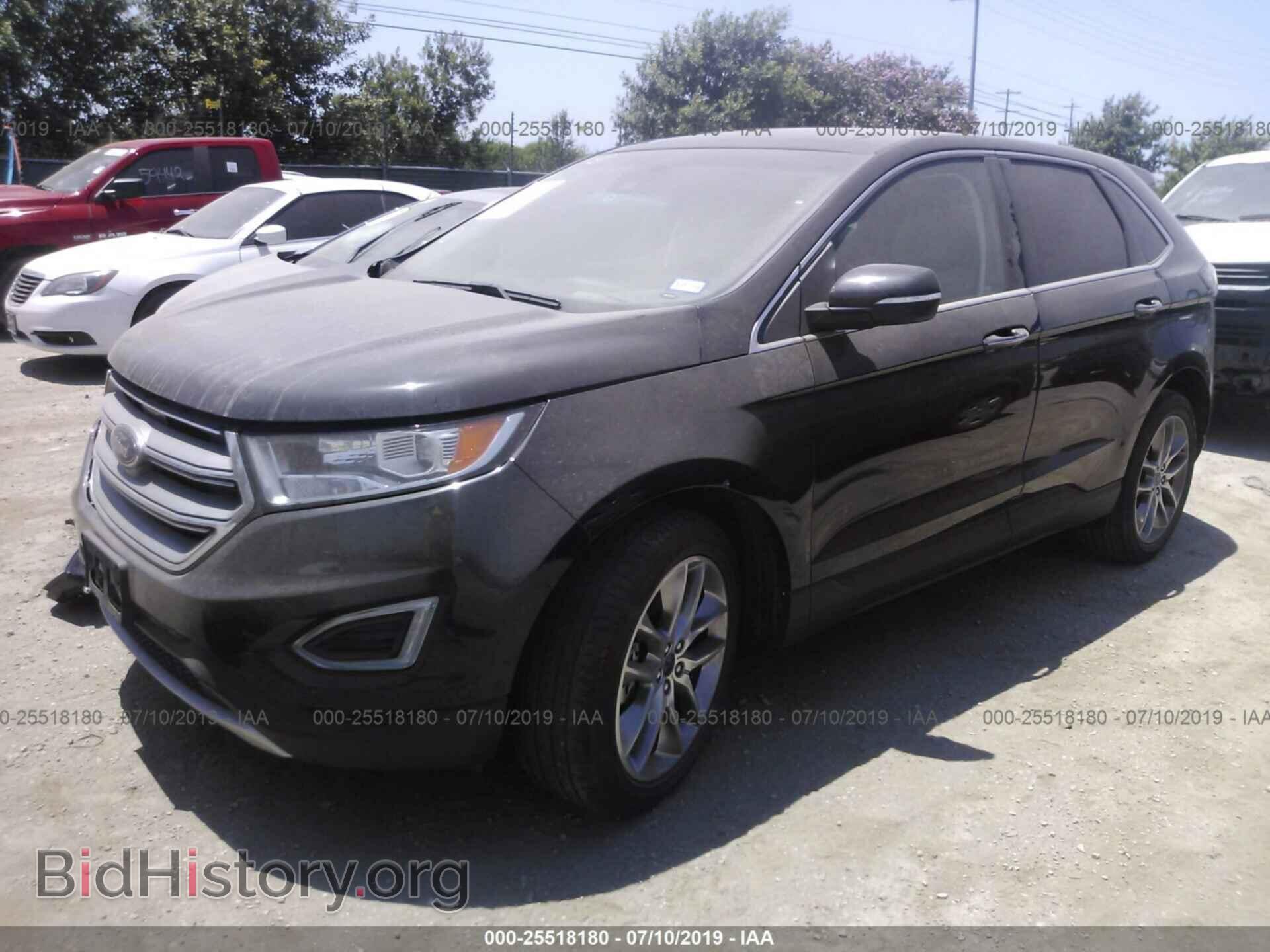 2015 FORD EDGE - VIN: 2FMPK3K84FBB91406 - Photo 2