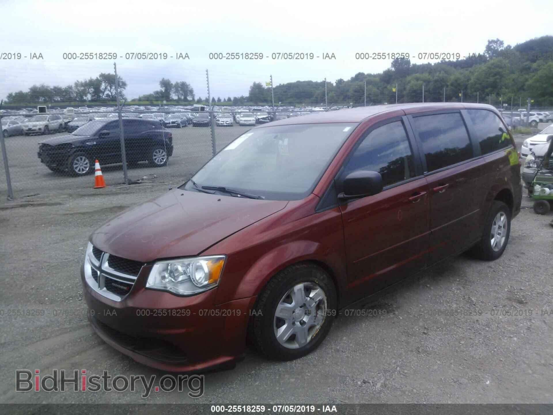2012 DODGE GRAND CARAVAN - VIN: 2C4RDGBG4CR266002 - Фото 2