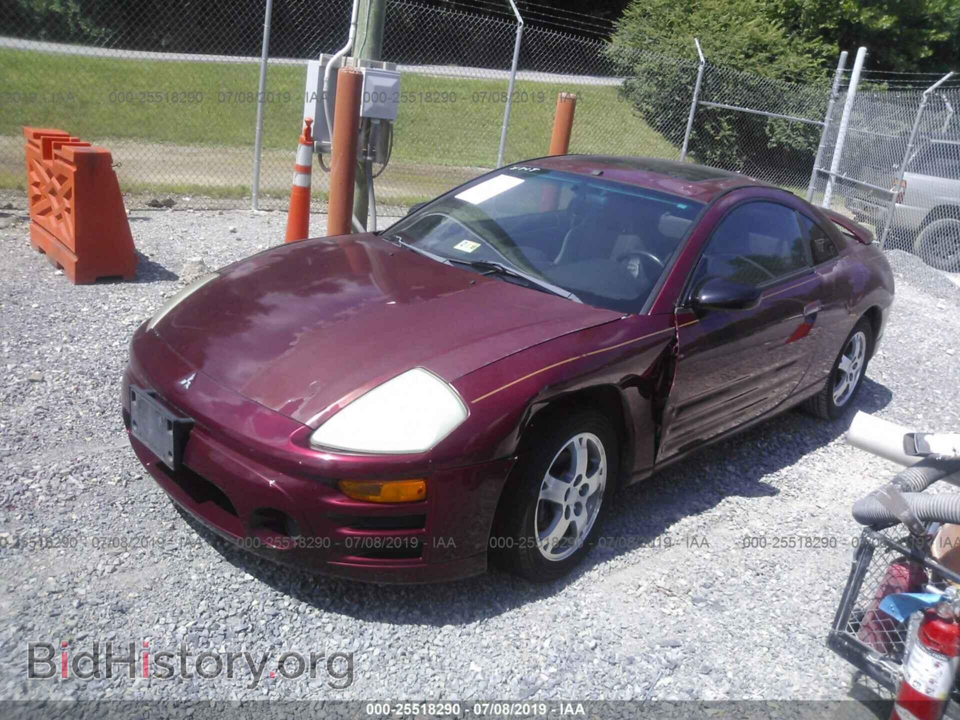 2003 MITSUBISHI ECLIPSE - VIN: 4A3AC44G33E026459 - Фото 2